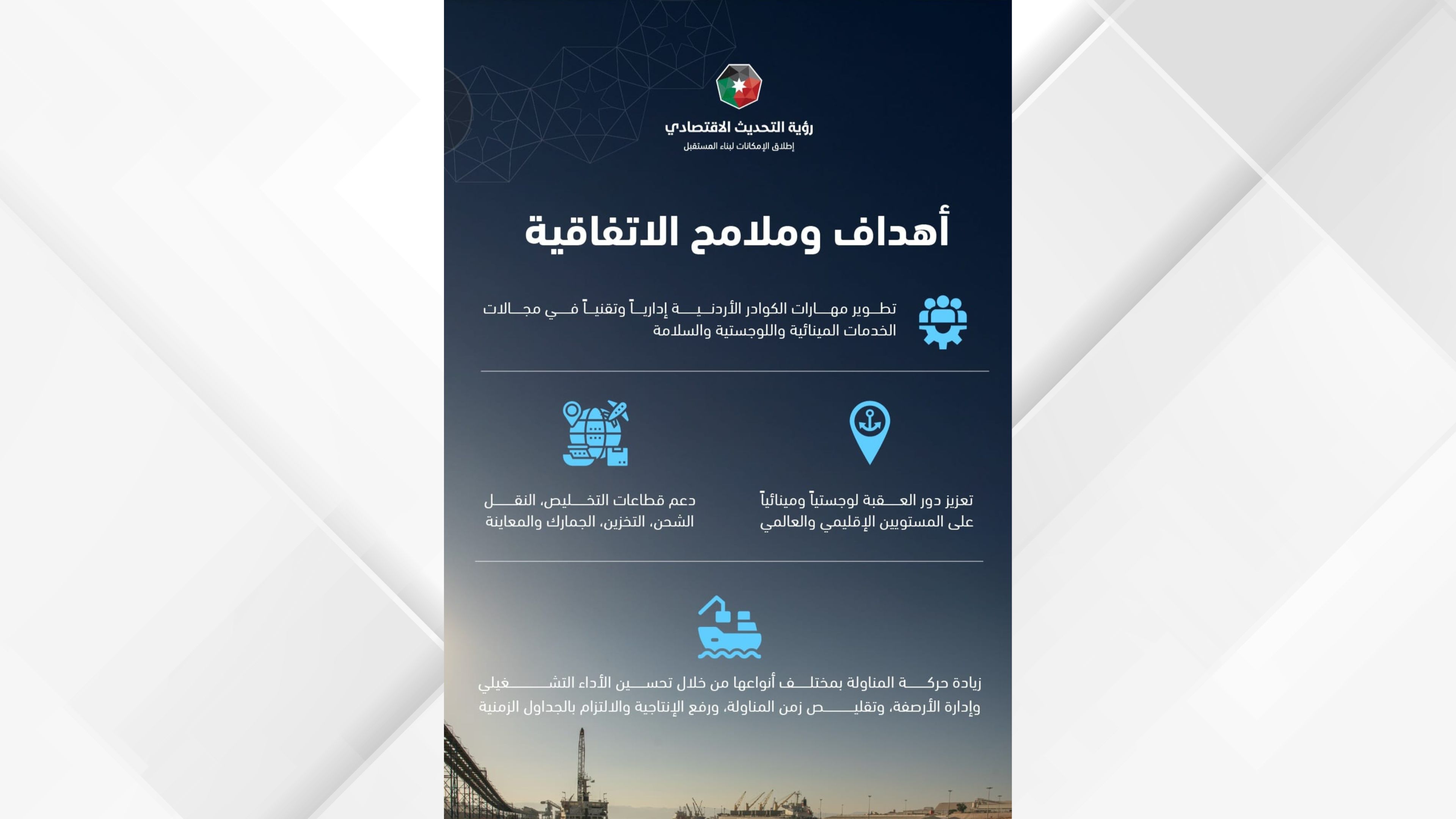 Aqaba Corporation, Abu Dhabi Ports Sign JD130M Port Deal