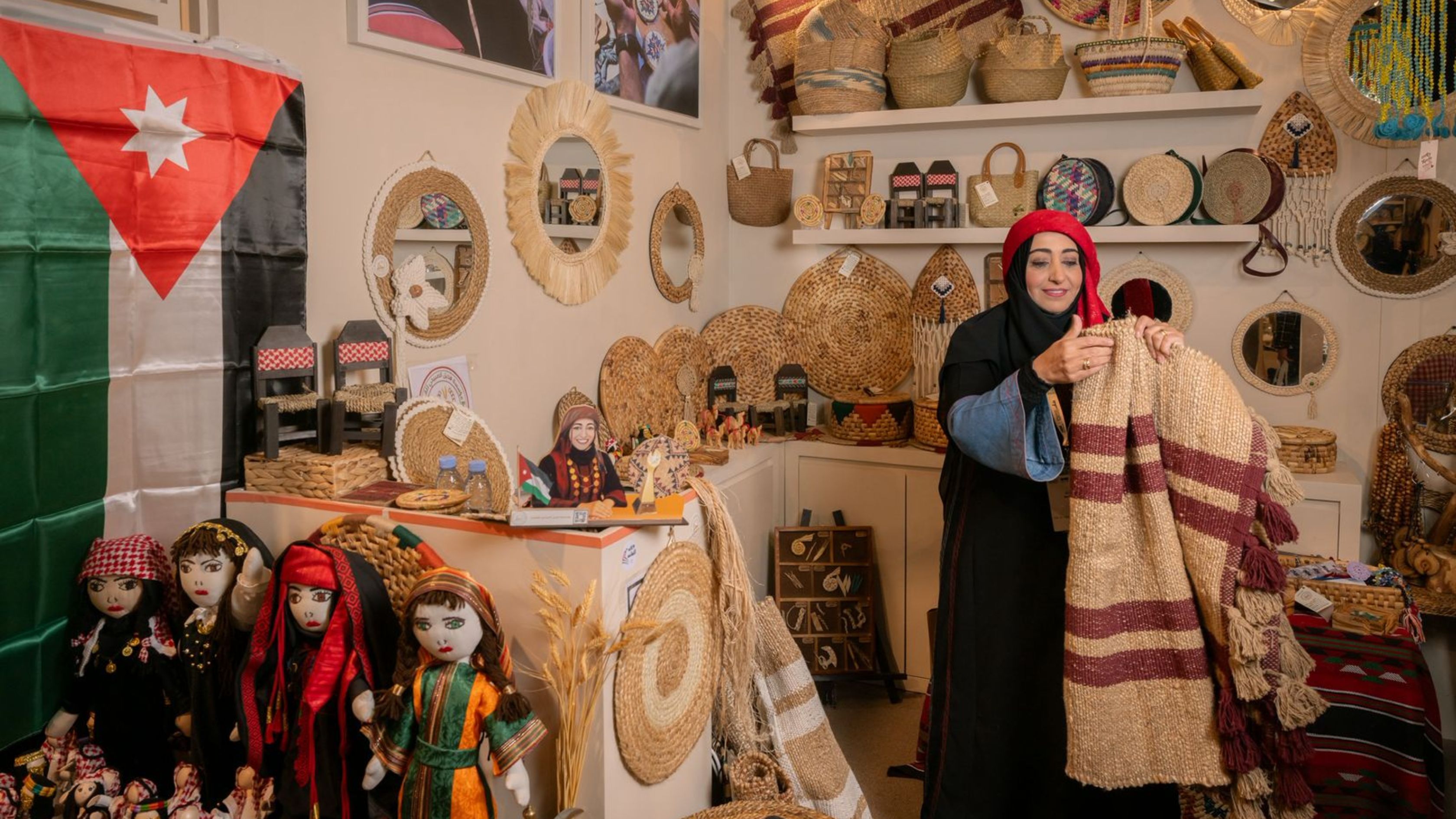 Jordan participates in 3rd Saudi International Handicrafts Week in Riyadh