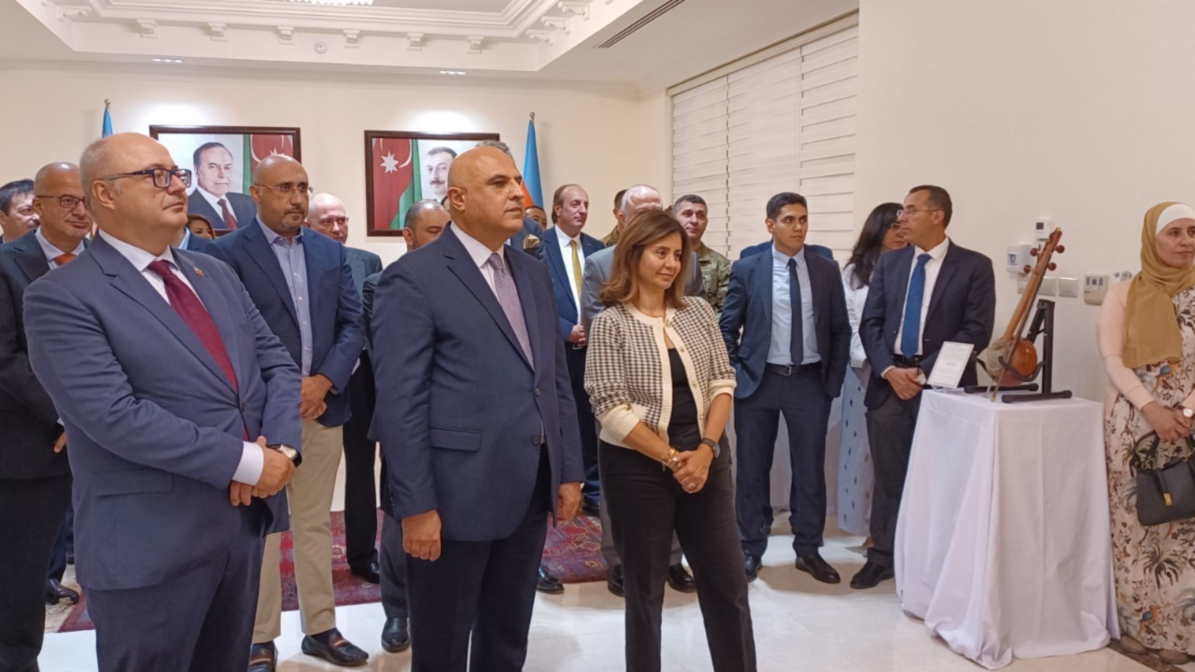 Princess Dana Firas Sponsors Opening of "Echoes of the Ages: Azerbaijani Musical Instruments" Exhibition
