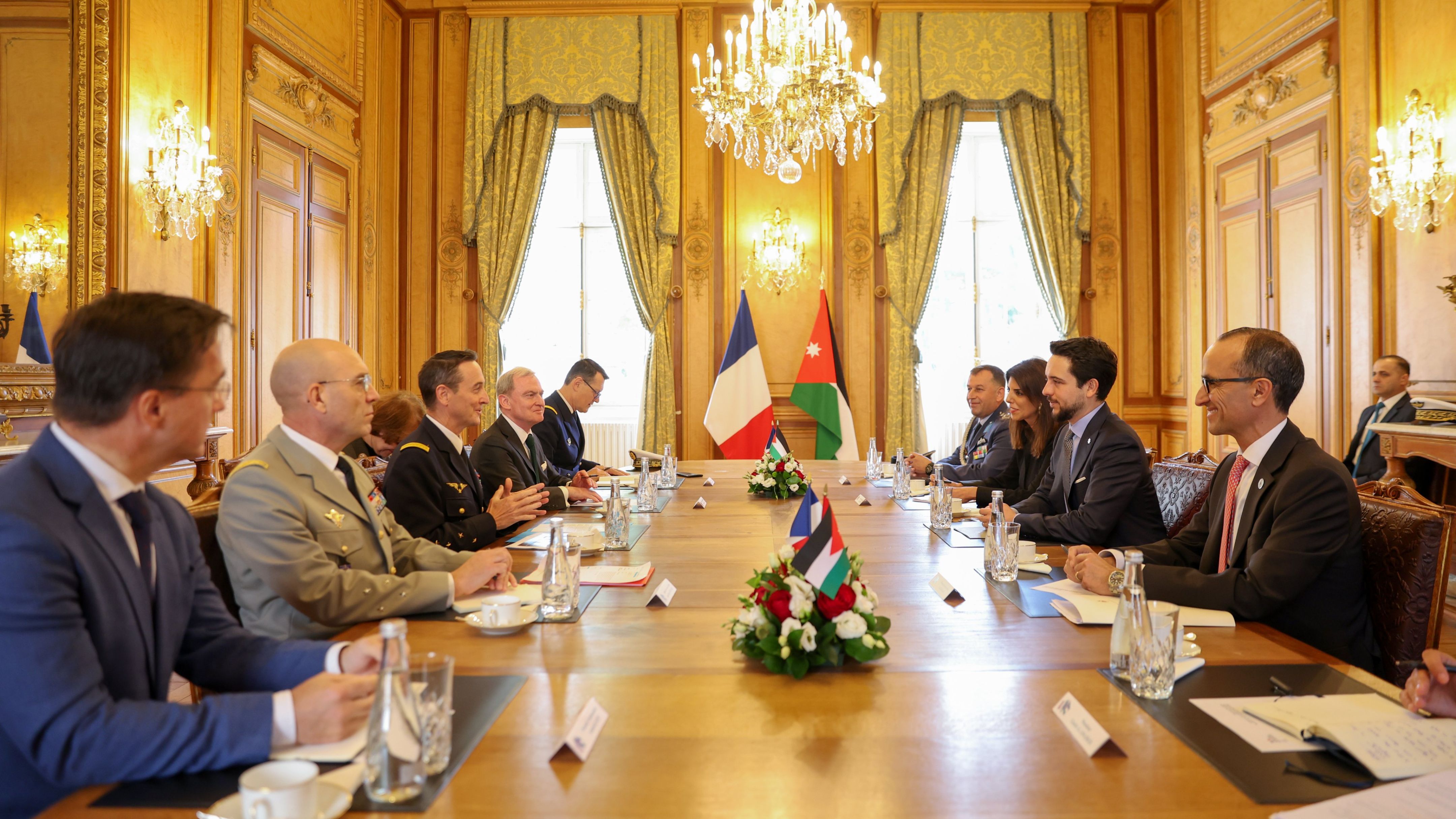 Crown Prince meets French army chief, visits National Gendarmerie Intervention Group