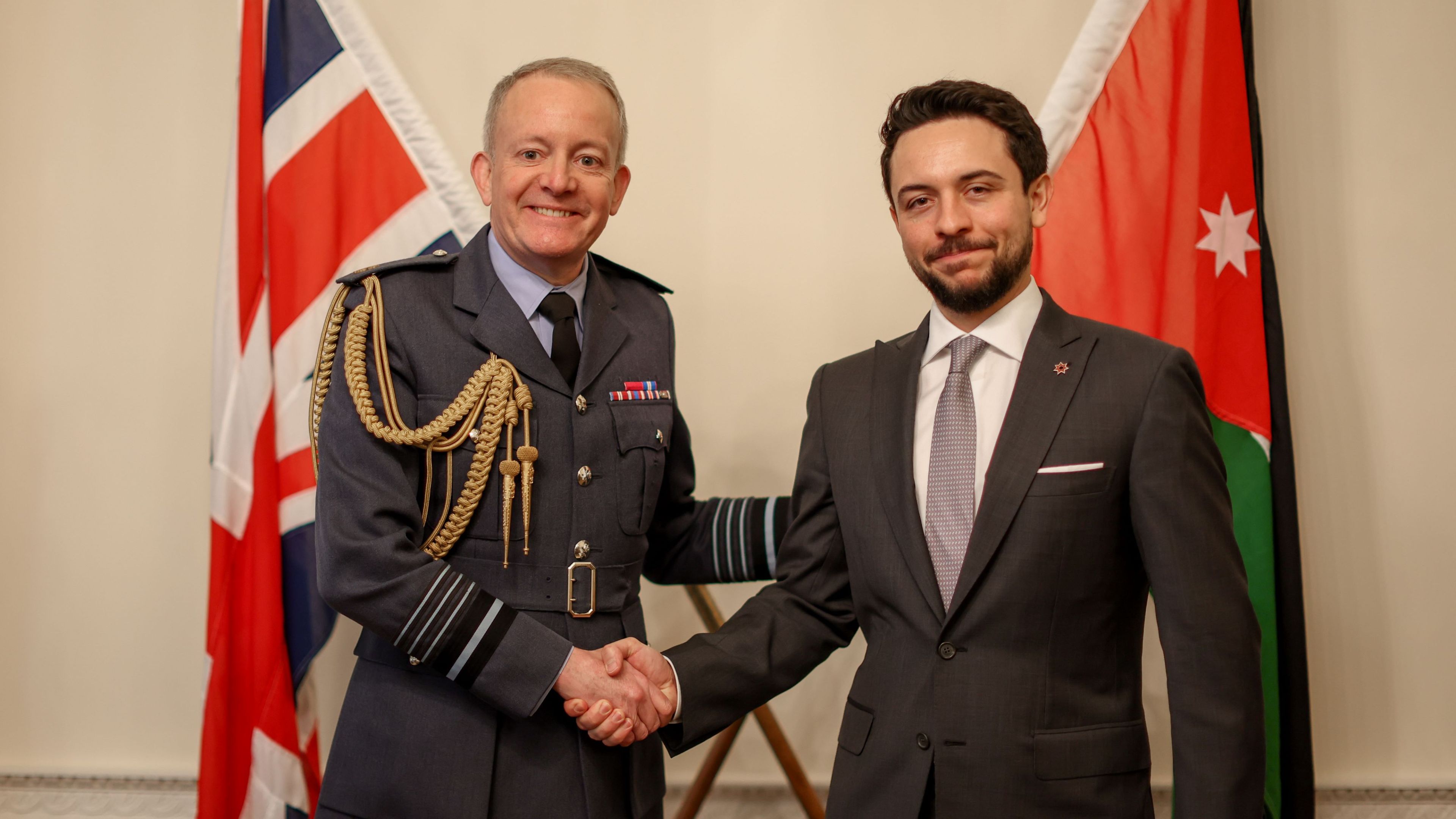 Crown Prince meets with UK chief of defence staff