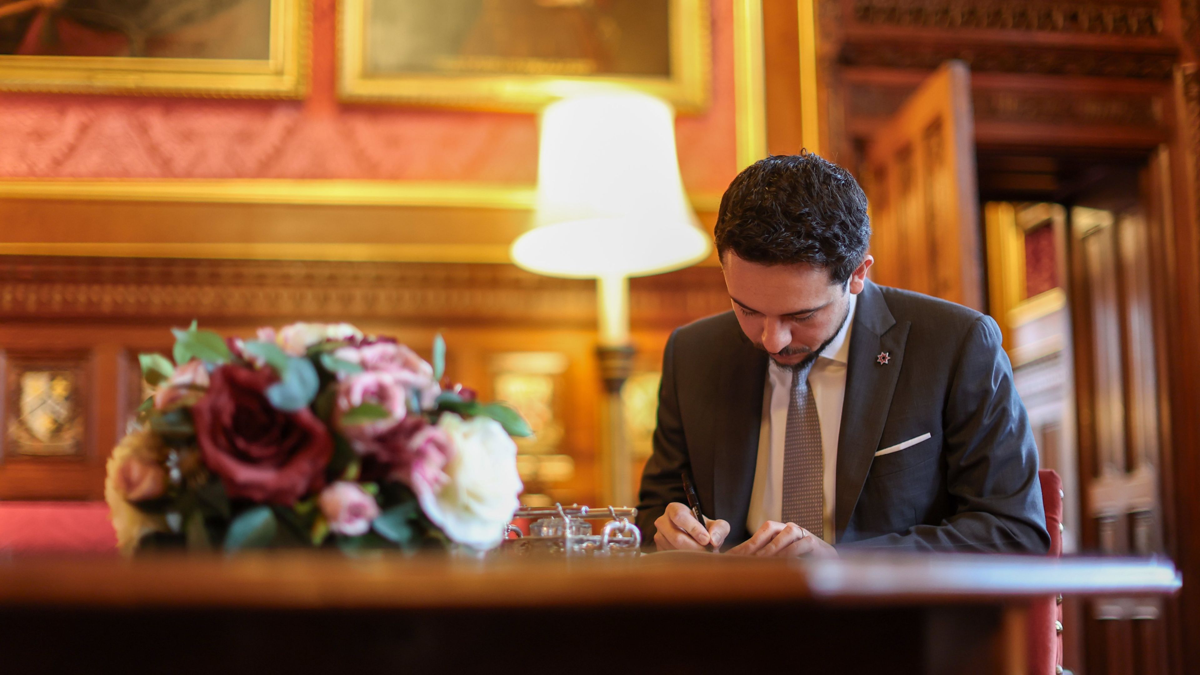 Crown Prince meets with UK House of Commons speaker, International Development Committee chair