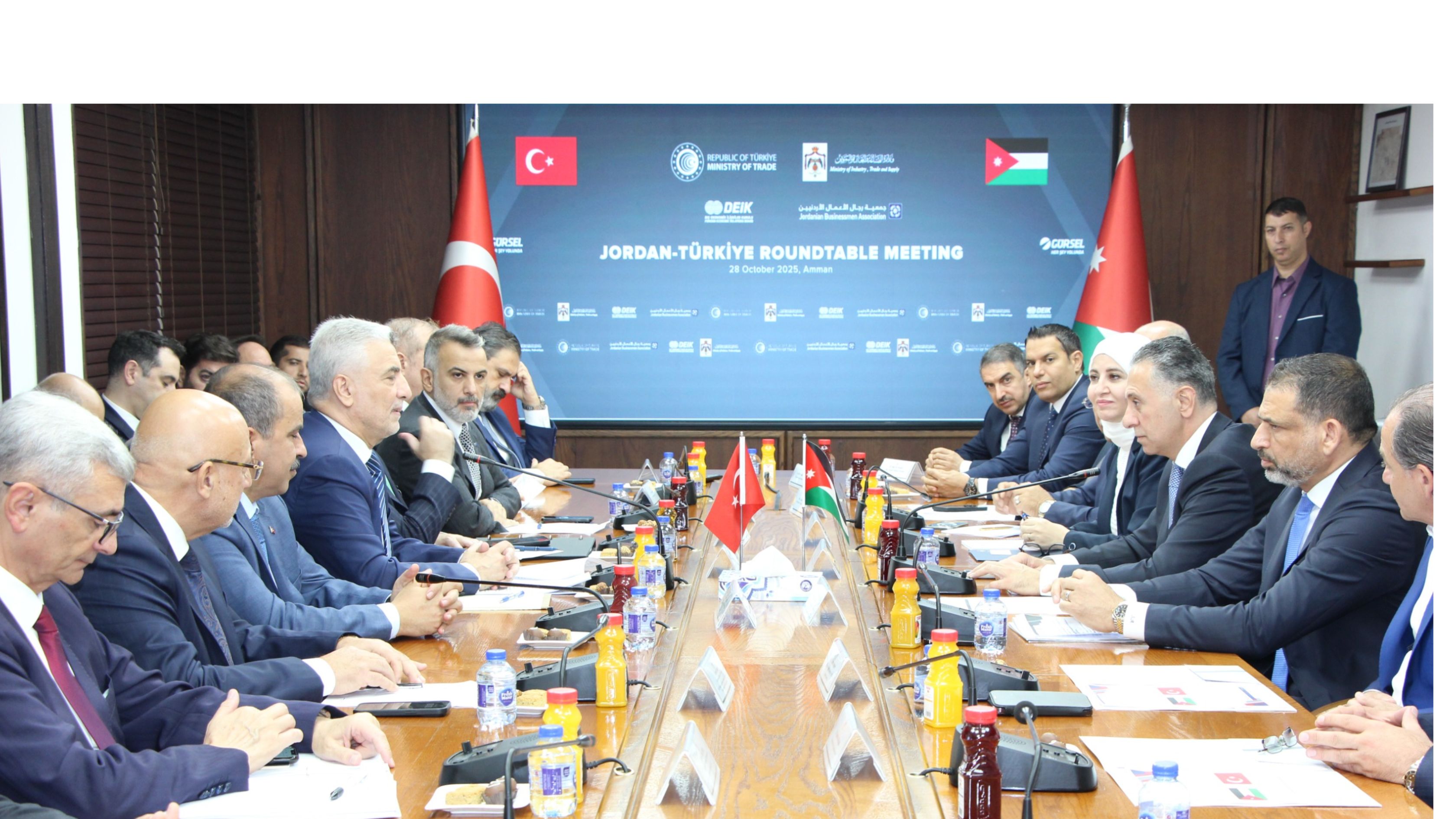 Jordan Urges Turkish Investors to Capitalize on Economic Opportunities