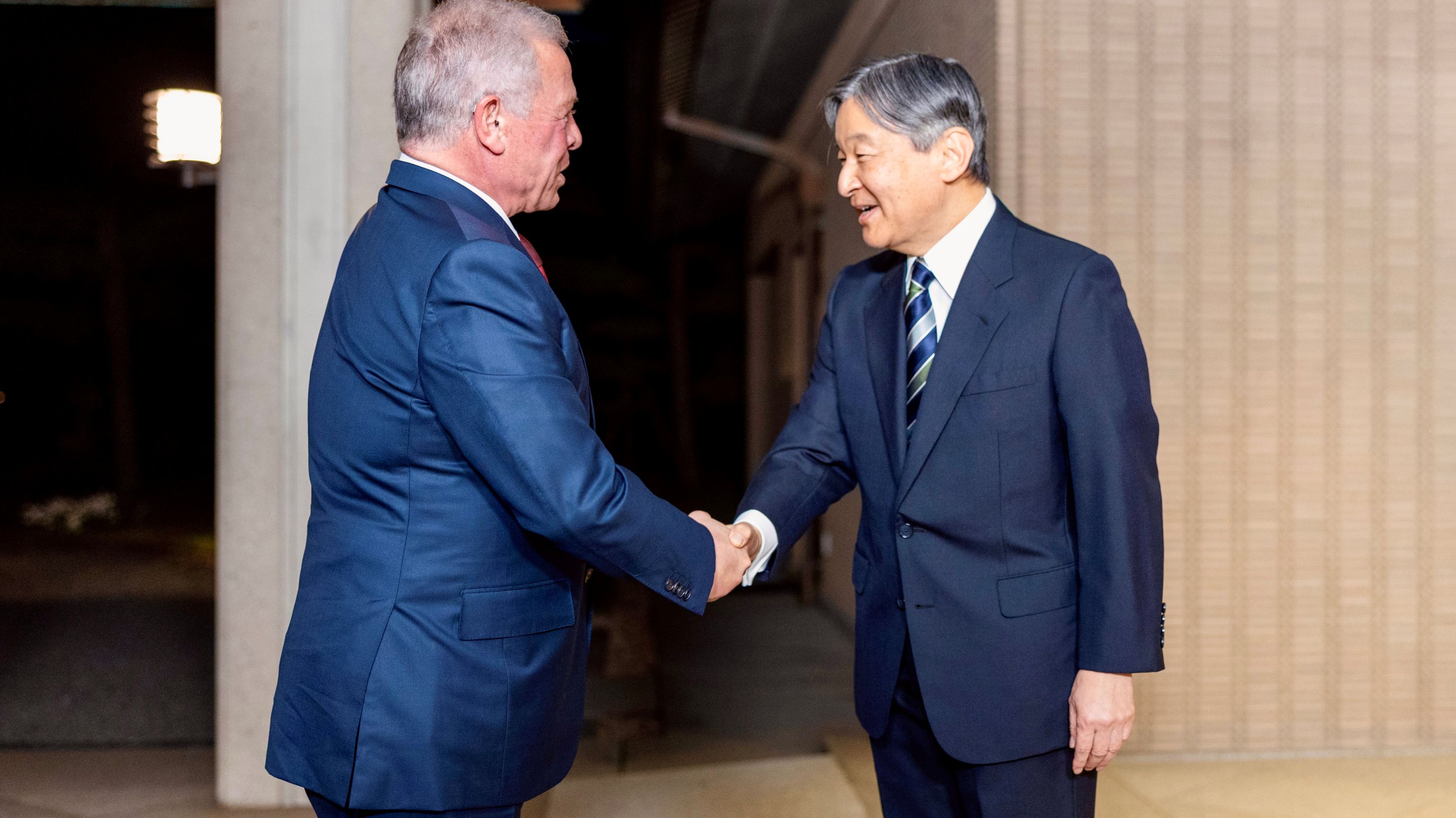 King Abdullah II meets Japan’s Emperor Naruhito in Tokyo