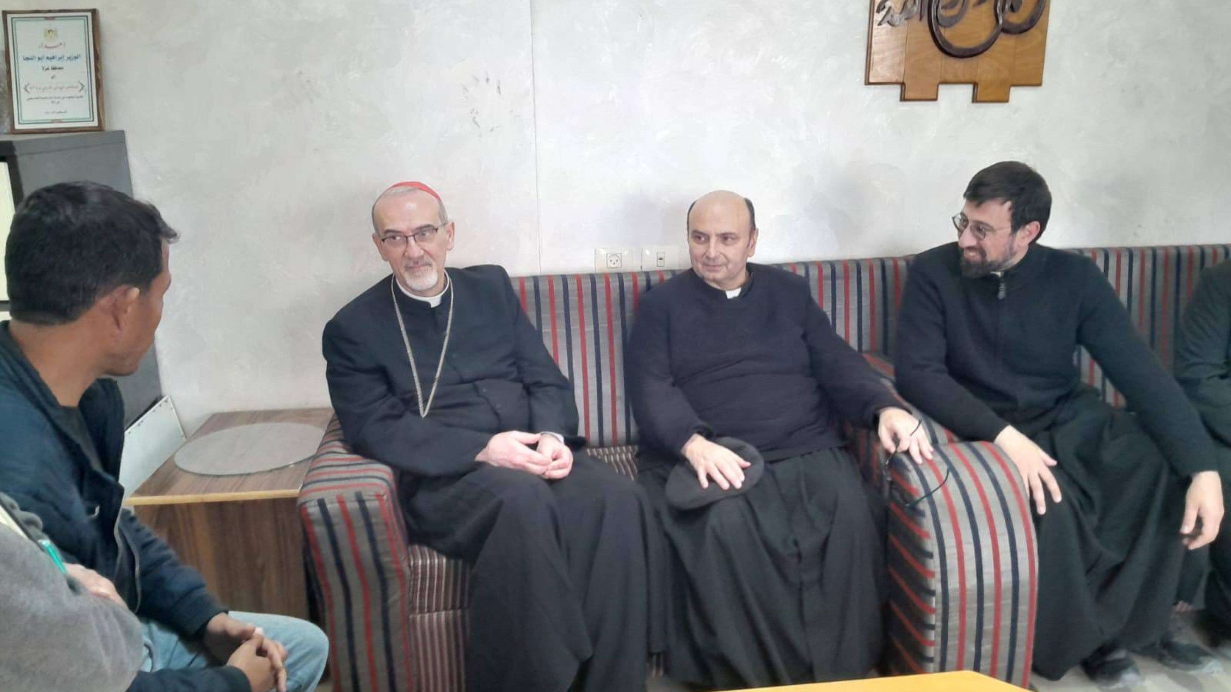 Latin Patriarchate delegation visits Jordanian field hospital in Gaza