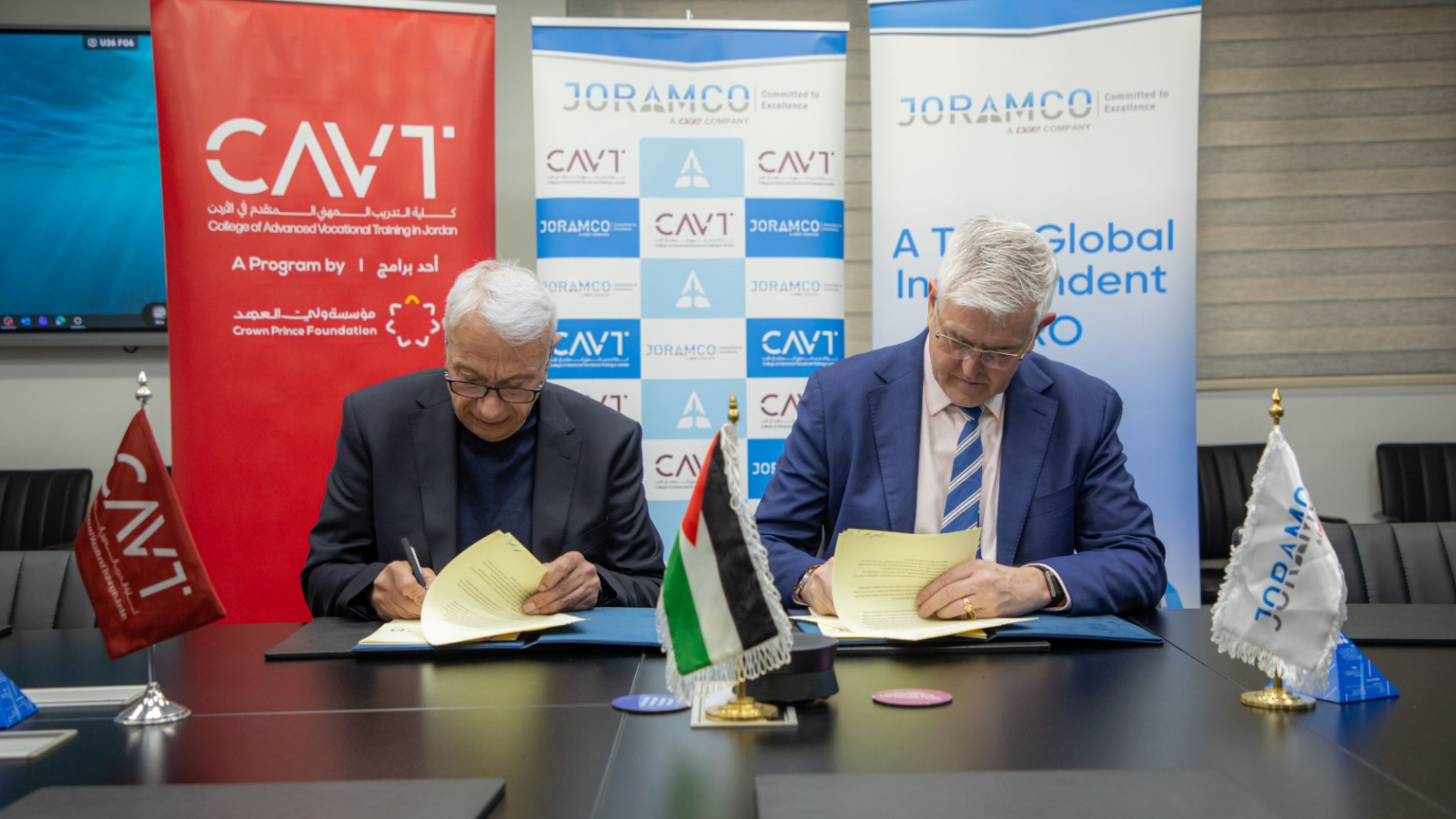 CAVT, JORAMCO Join Forces to Advance Specialized Aviation Skills in Jordan