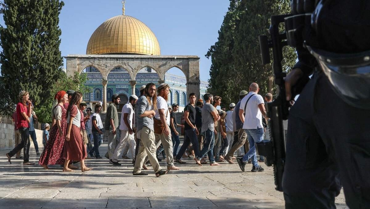Israeli settlers storm Al Aqsa Mosque compound