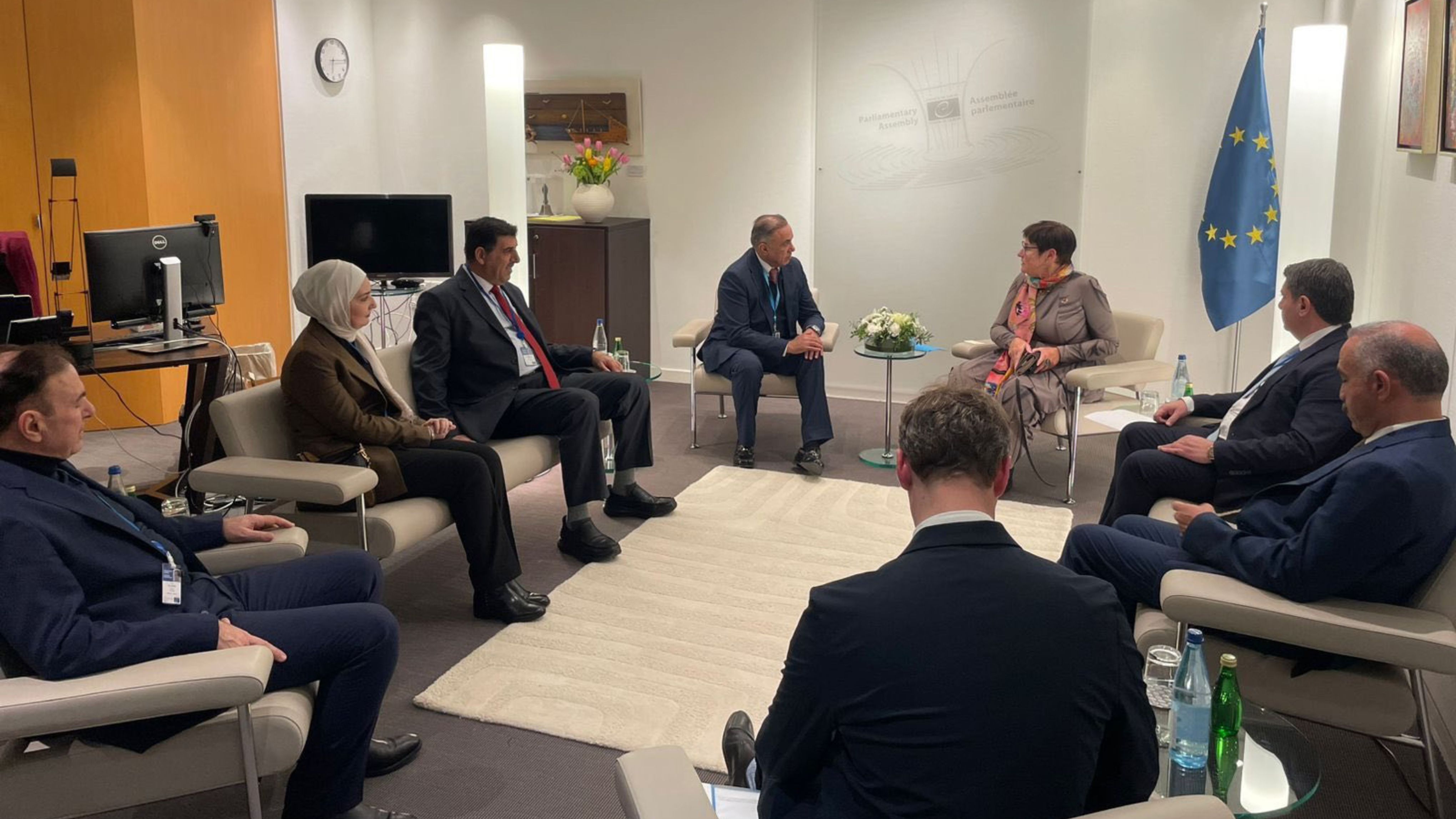 Jordan MPs Meet Council of Europe Assembly President in France