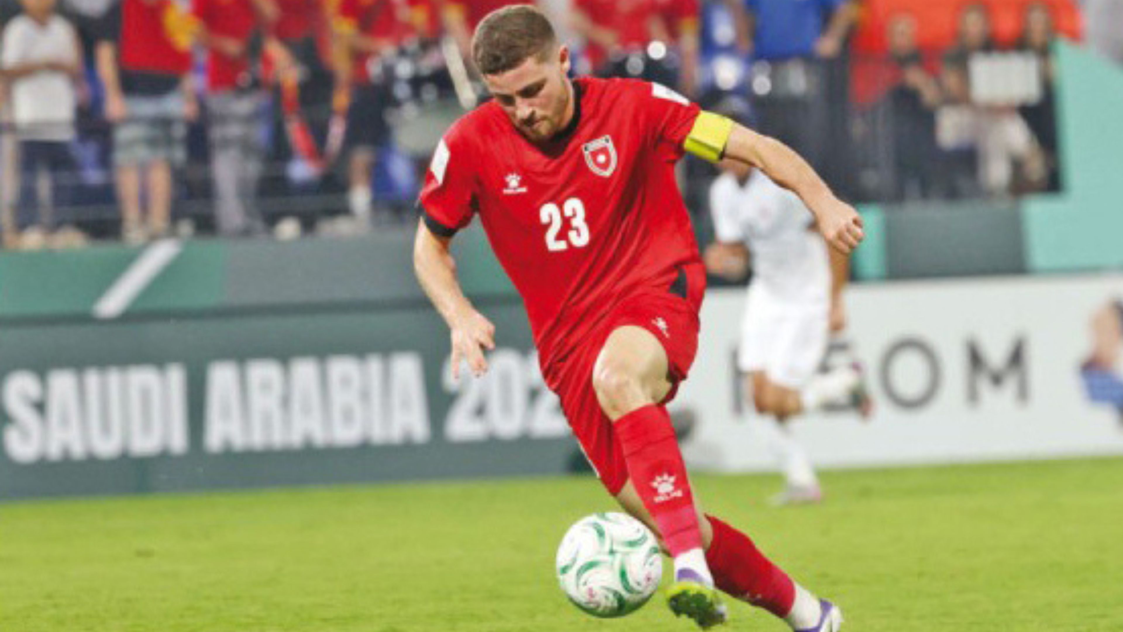 اختيار العزايزة ضمن نجوم كأس آسيا لكرة القدم تحت 23 عاما