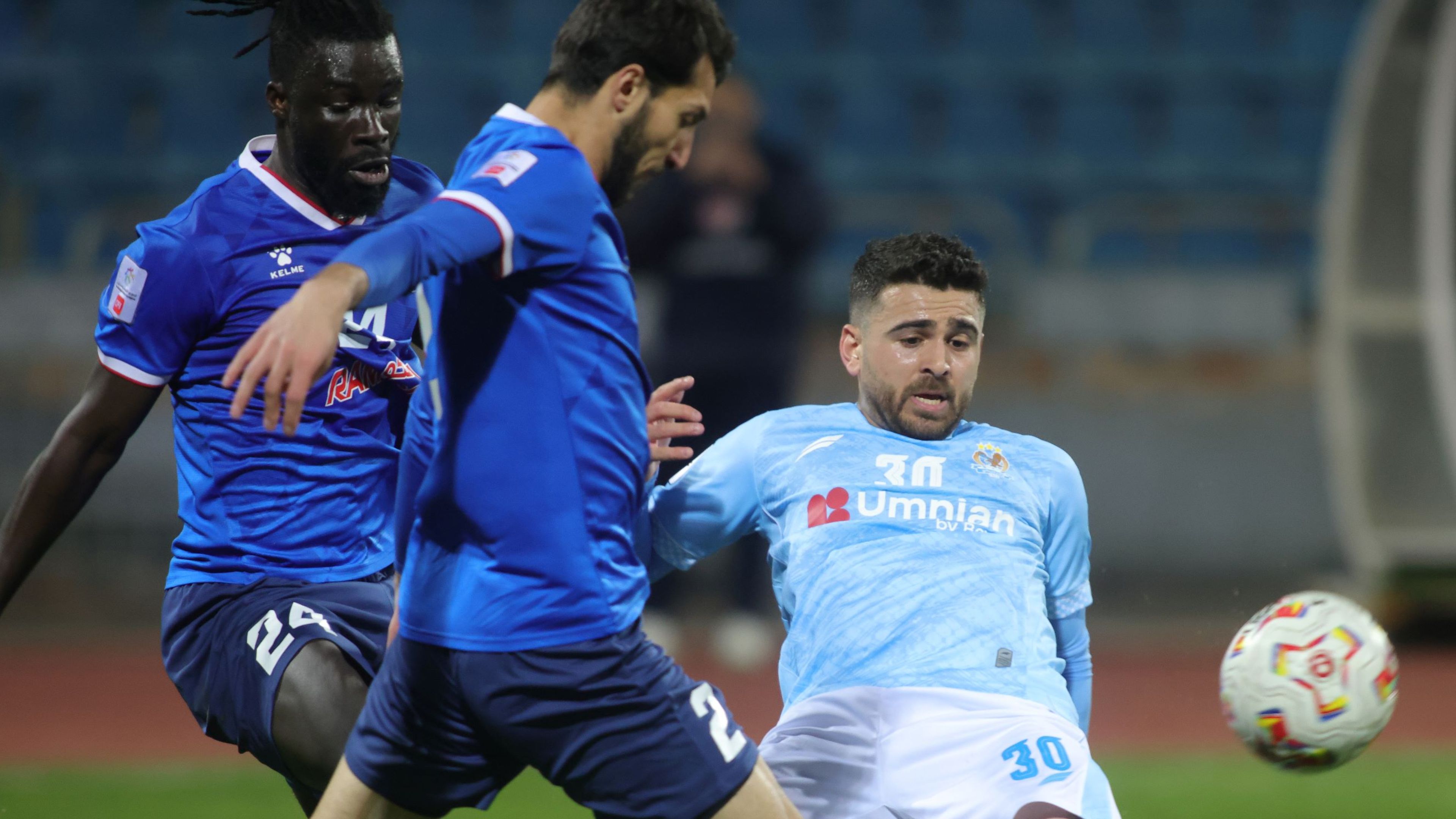 تعادل الفيصلي والرمثا في دوري المحترفين لكرة القدم