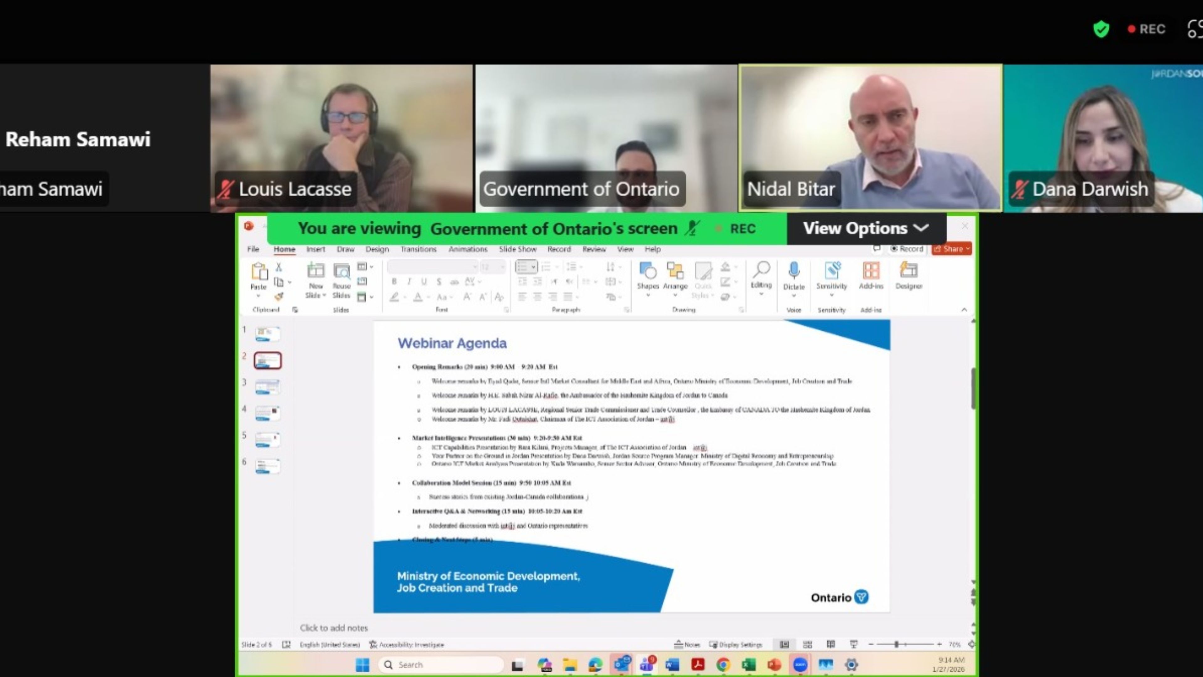 Jordanian, Canadian Companies Explore ICT Sector Collaboration