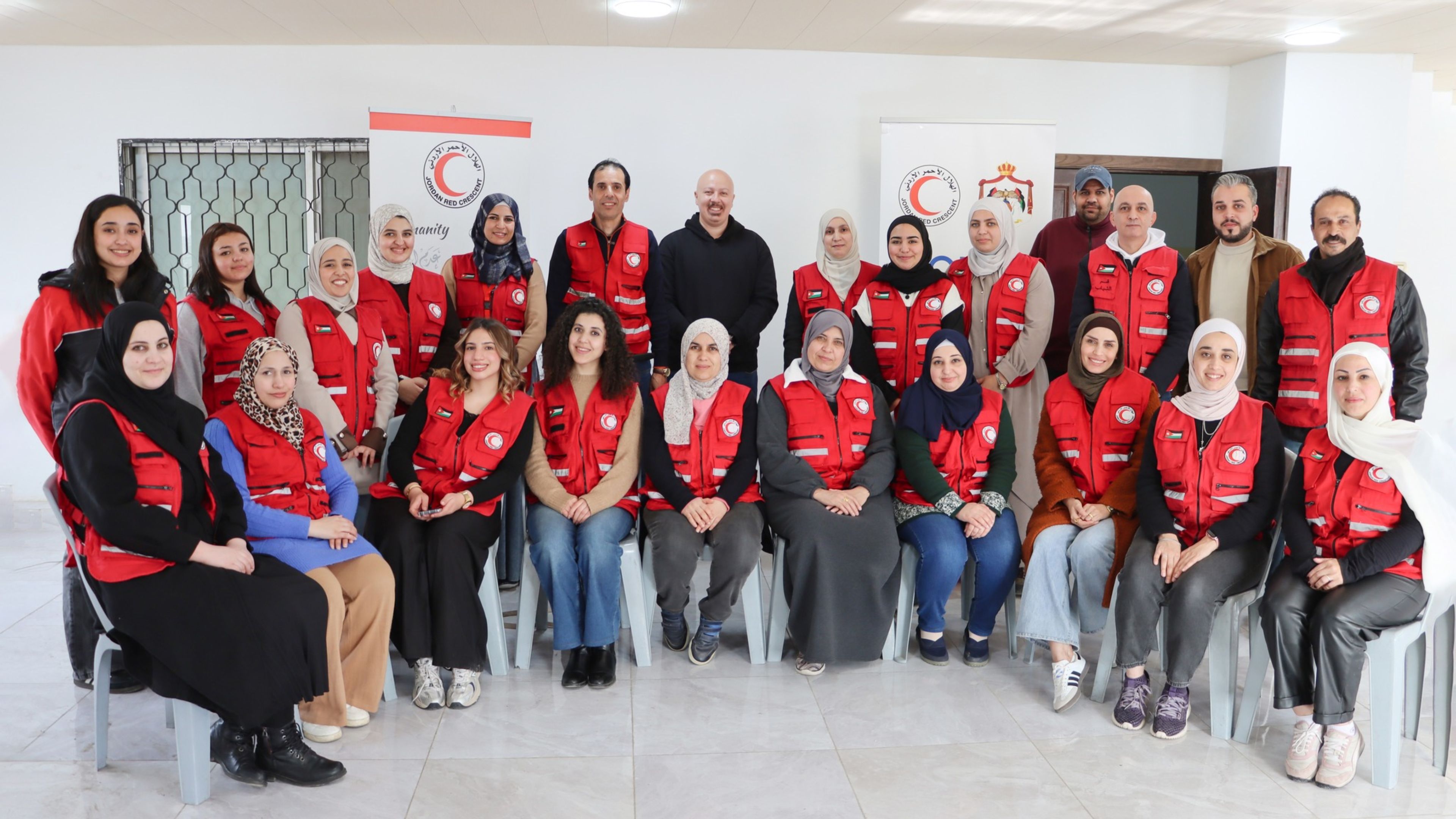 JRCS Wraps Up Training Program for Irbid Volunteers
