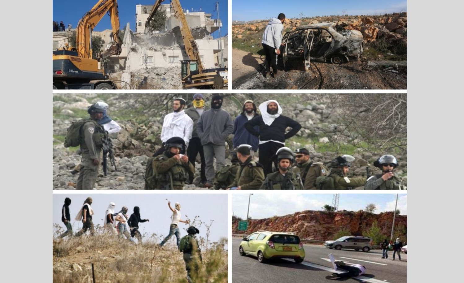 1872 اعتداء ينفذها الاحتلال ومستوطنوه بحق الفلسطينيين الشهر الماضي