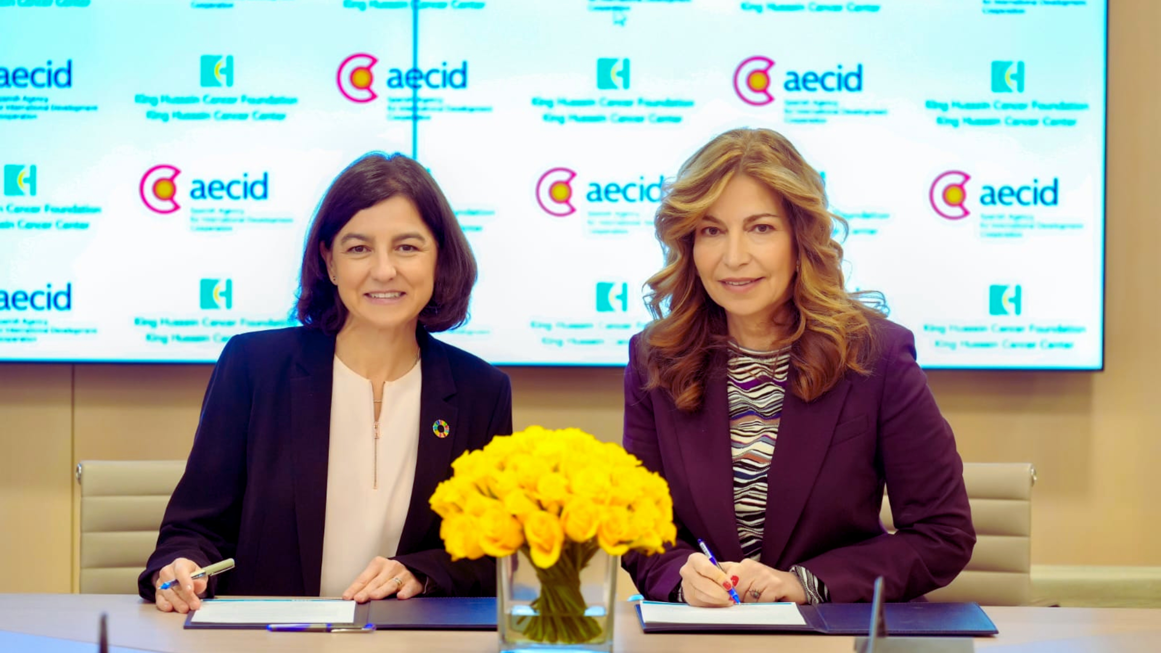 Hussein Cancer Center Signs Cooperation Deal with Spain’s AECID