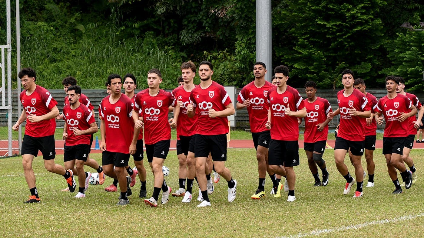 منتخب الشباب لكرة القدم يلتقي نظيره السنغافوري غدًا