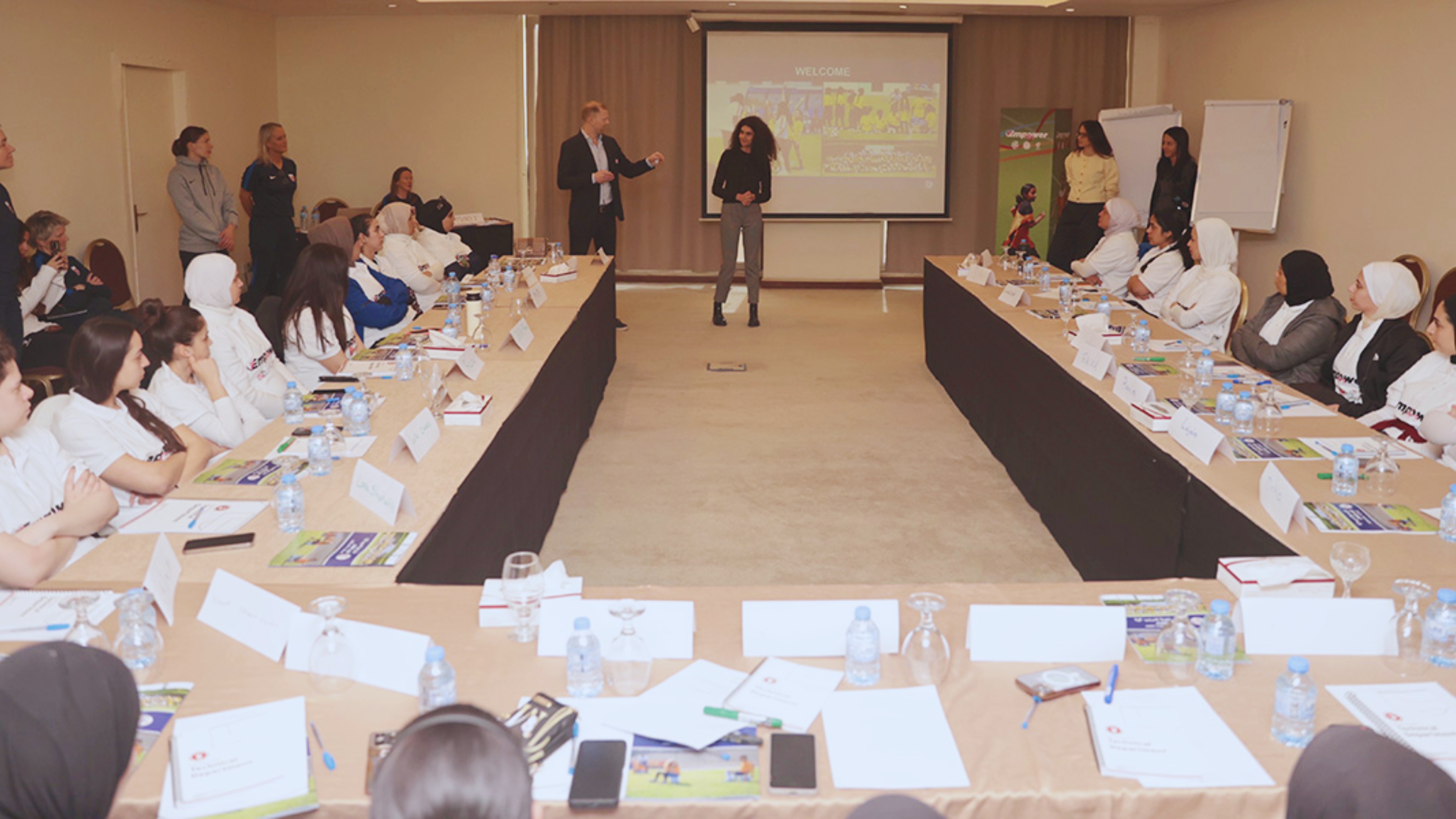 26 مدربة تشارك في ورشة عمل مدربات الواعدات