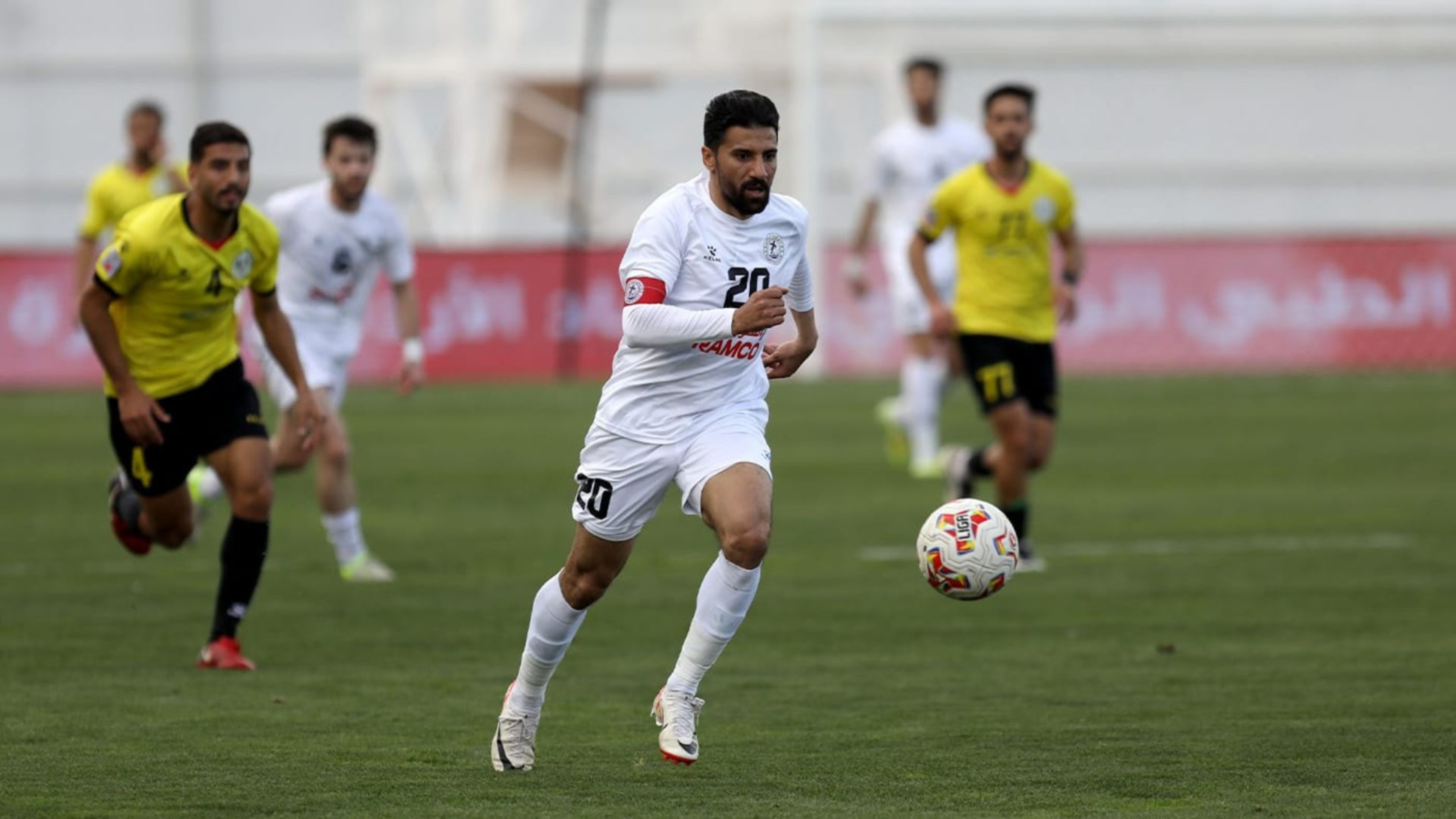 فريق الرمثا يعتلي صدارة دوري المحترفين في ختام الجولة 15