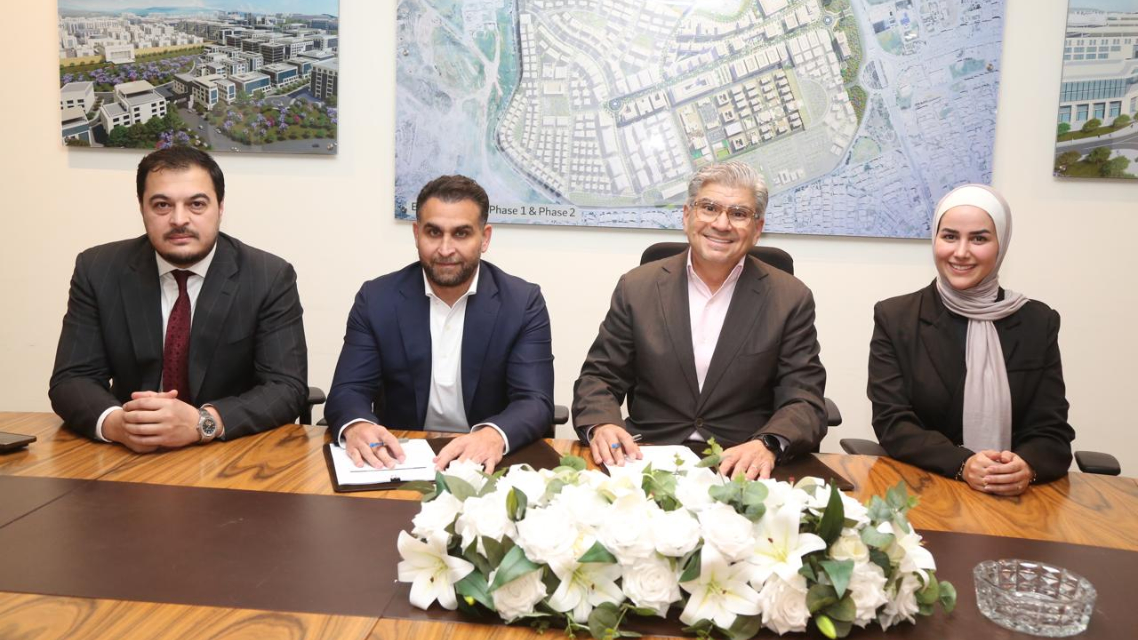 King Hussein Business Park, Norba Real Estate sign agreement