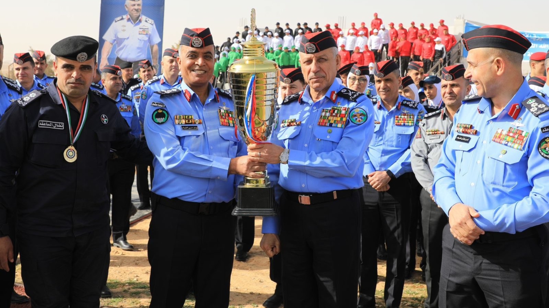 مديرية الأمن العام تتوج أبطال بطولة القائد السنوية للعام 2026