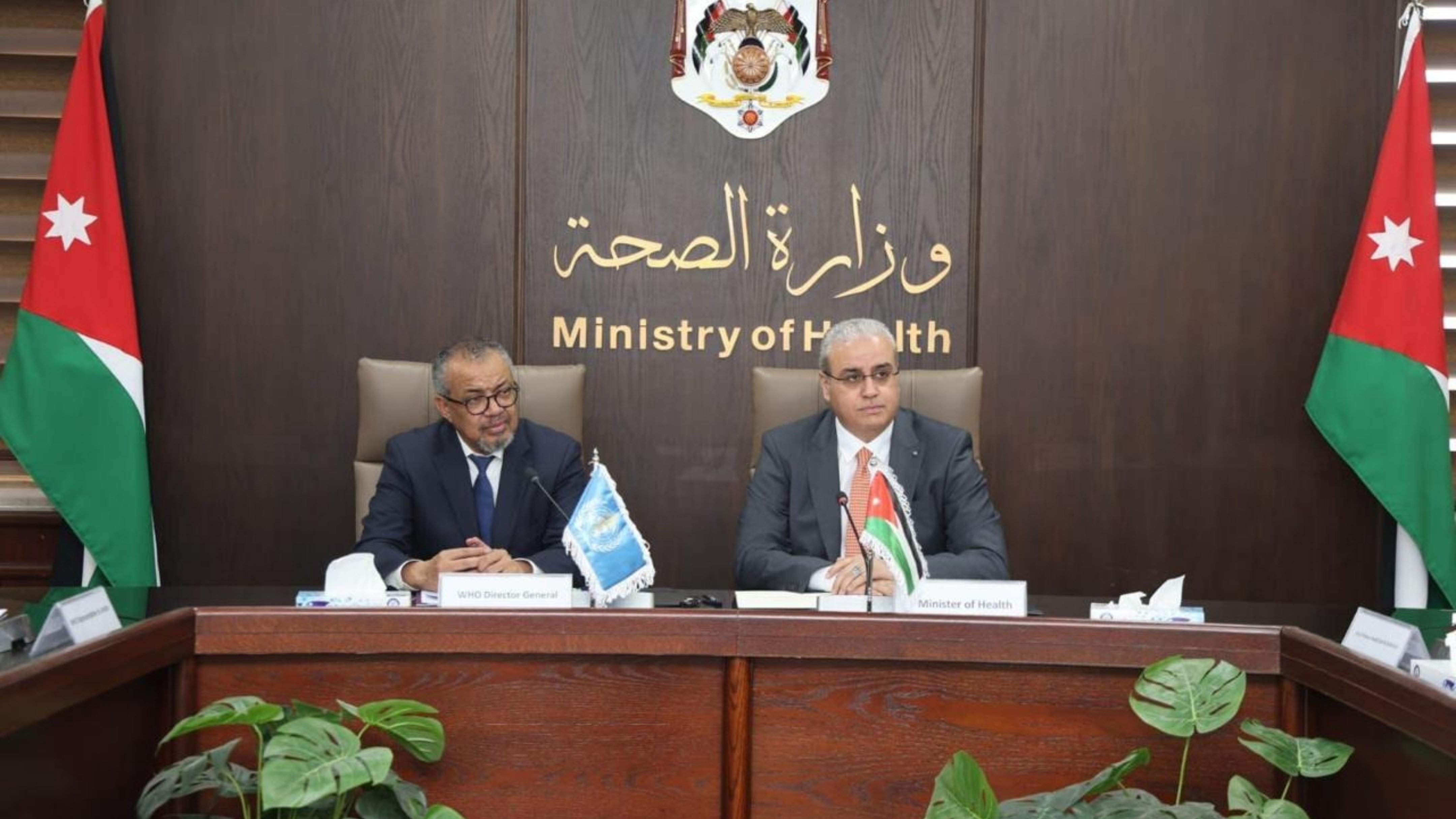 Health minister says Jordan committed to partnership with WHO