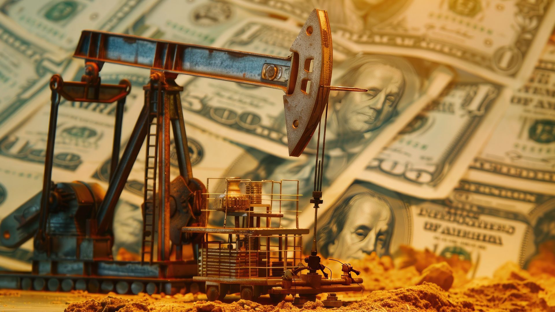 انخفاض أسعار الذهب وارتفاع النفط مع ارتفاع مؤشر الدولار عالميا