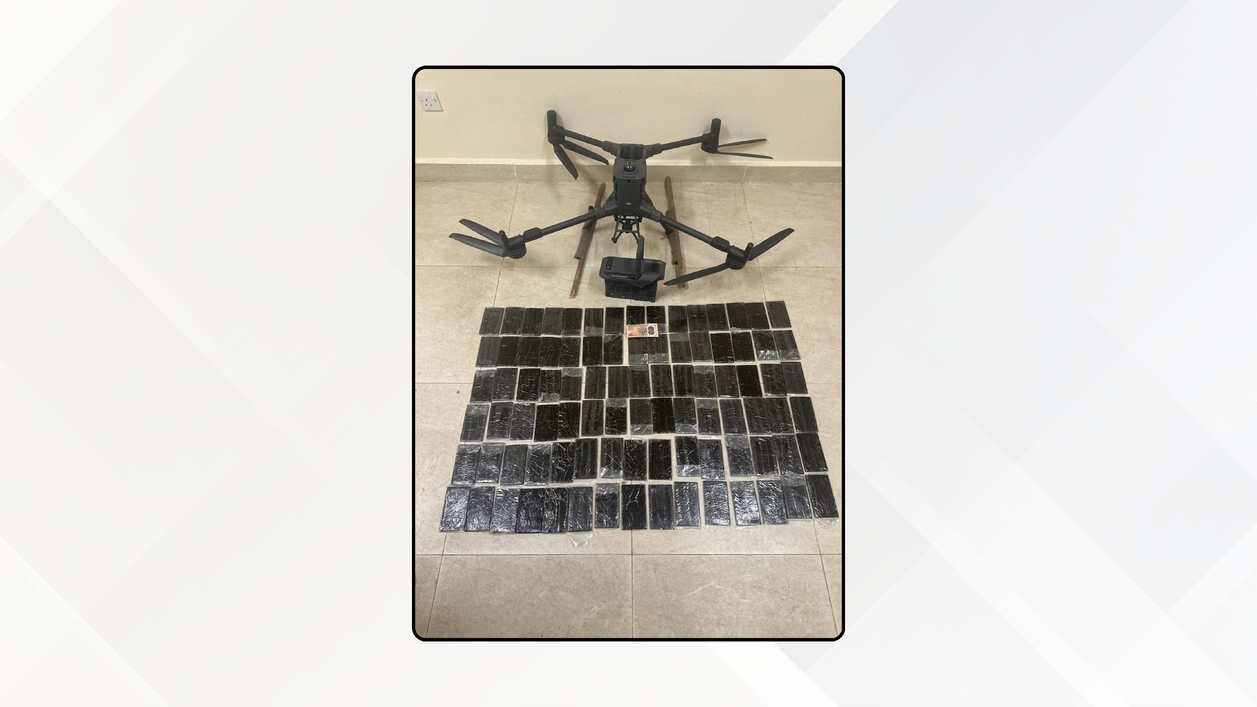 المنطقة العسكرية الجنوبية تحبط محاولتي تهريب مواد مخدرة بواسطة طائرتين مسيرتين