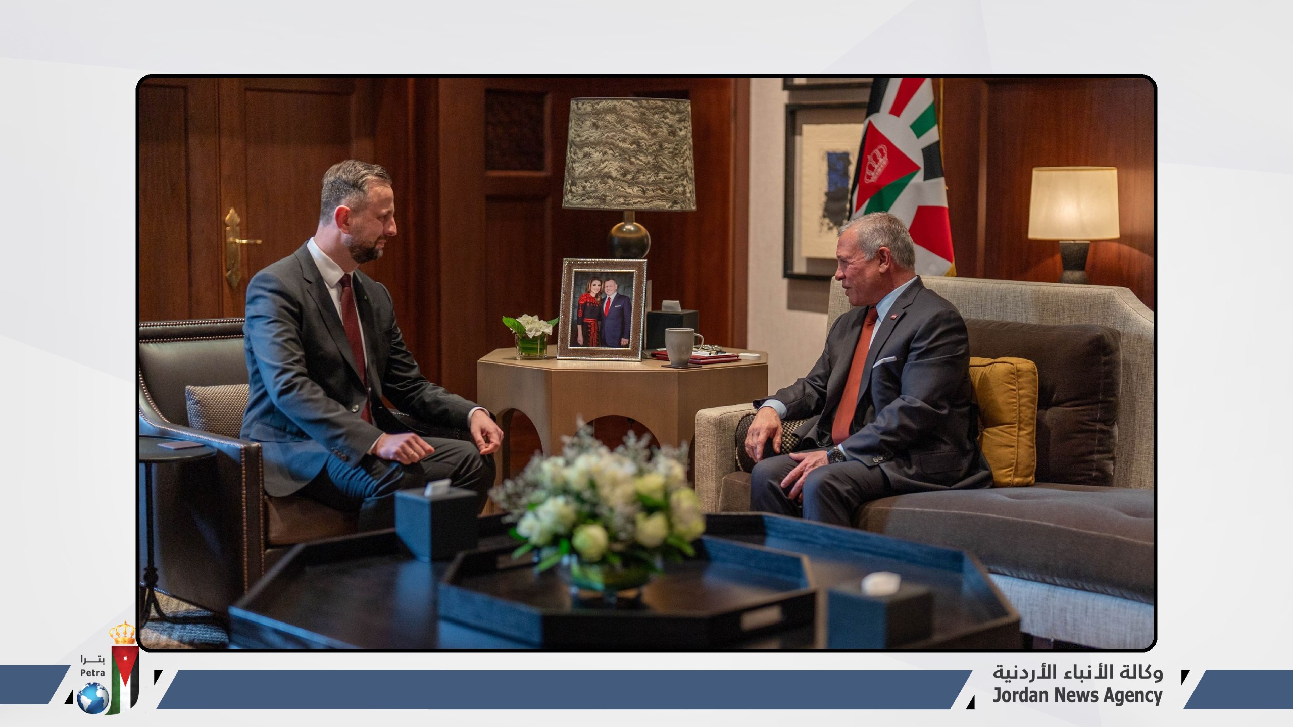 الملك يستقبل وزير الدفاع الوطني البولندي