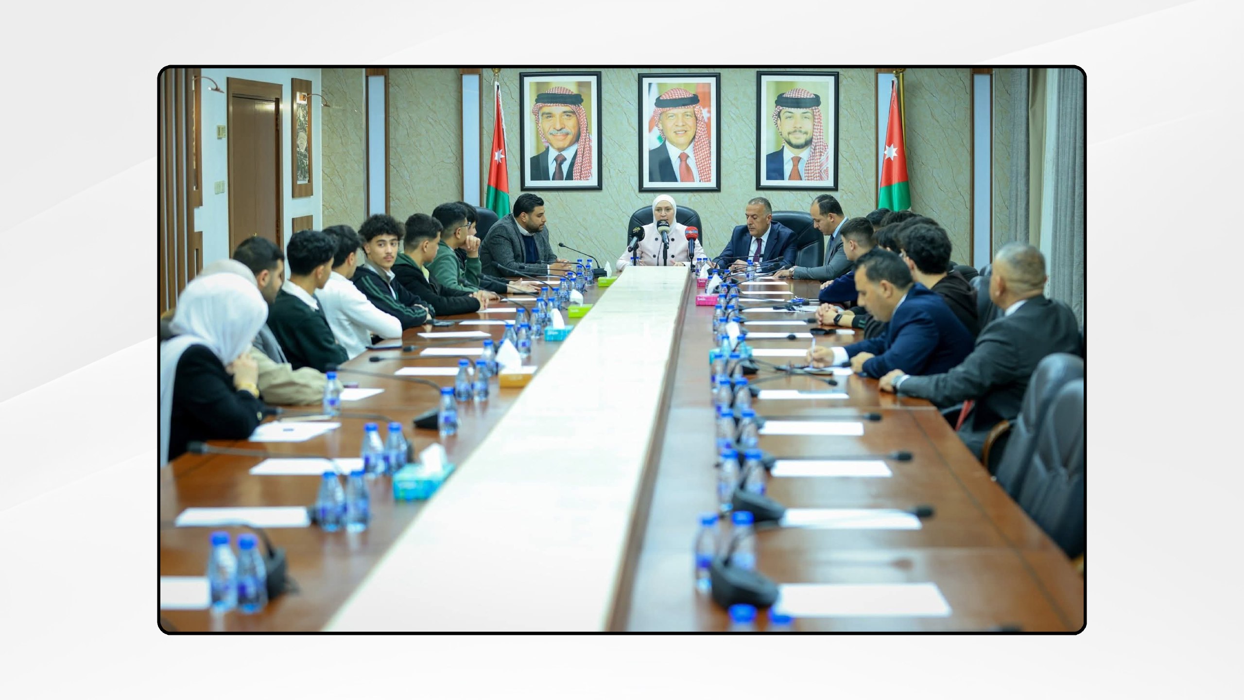 وفد طلابي يزور مجلس النواب