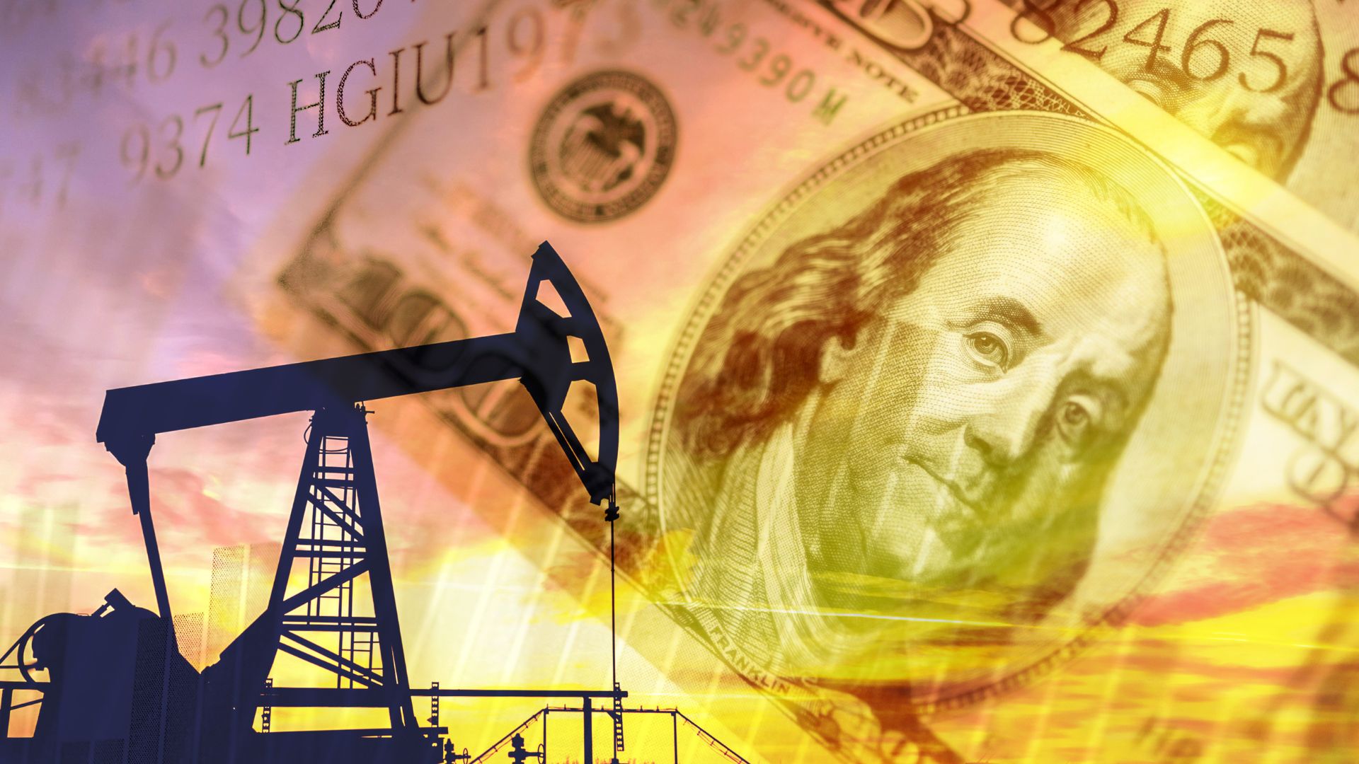 انخفاض أسعار الذهب وارتفاع النفط مع ارتفاع مؤشر الدولار عالميا