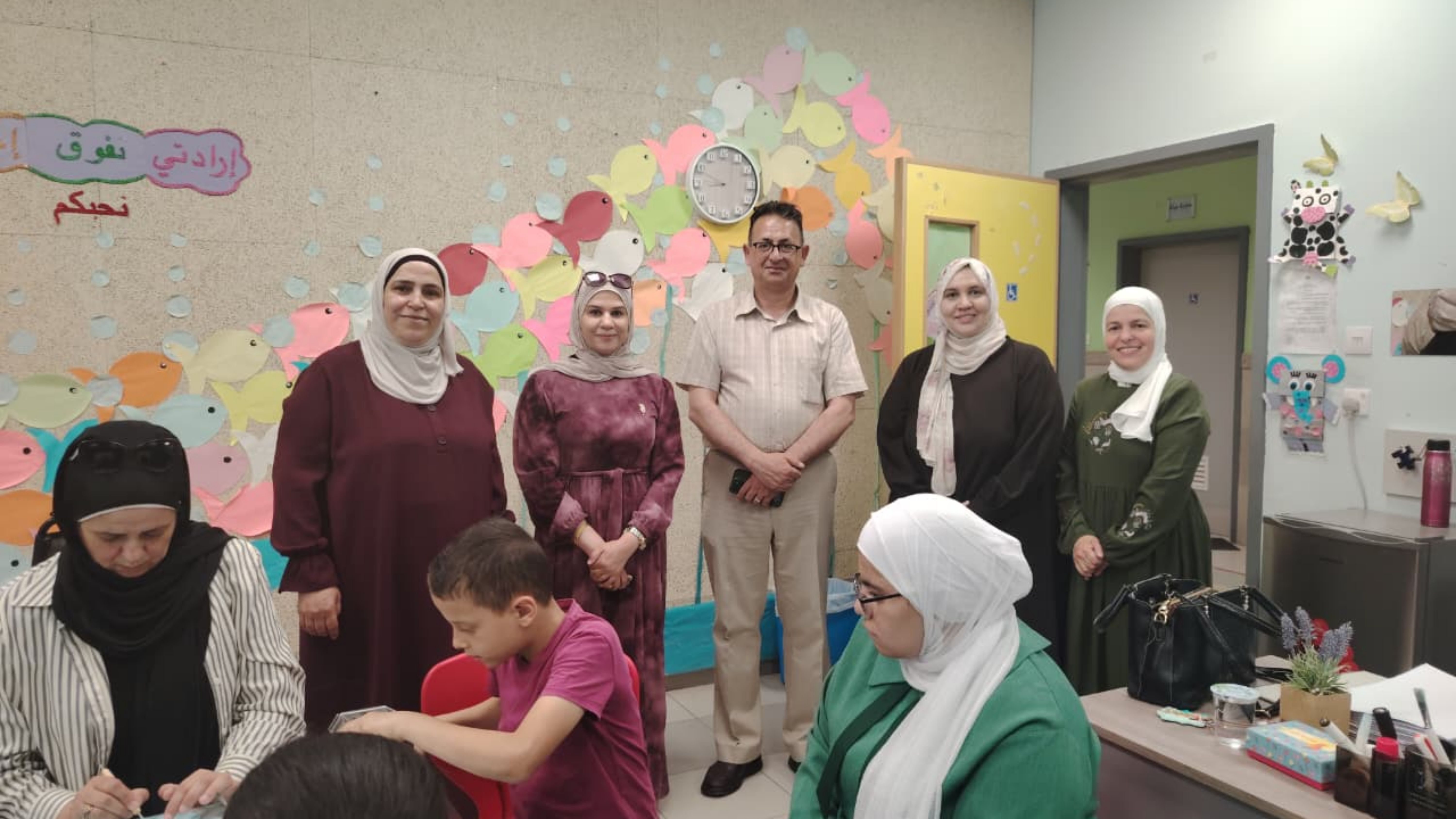 العقبة: ورشة تدريبية في تشكيل الفيمو لطلبة مدرسة الأمل