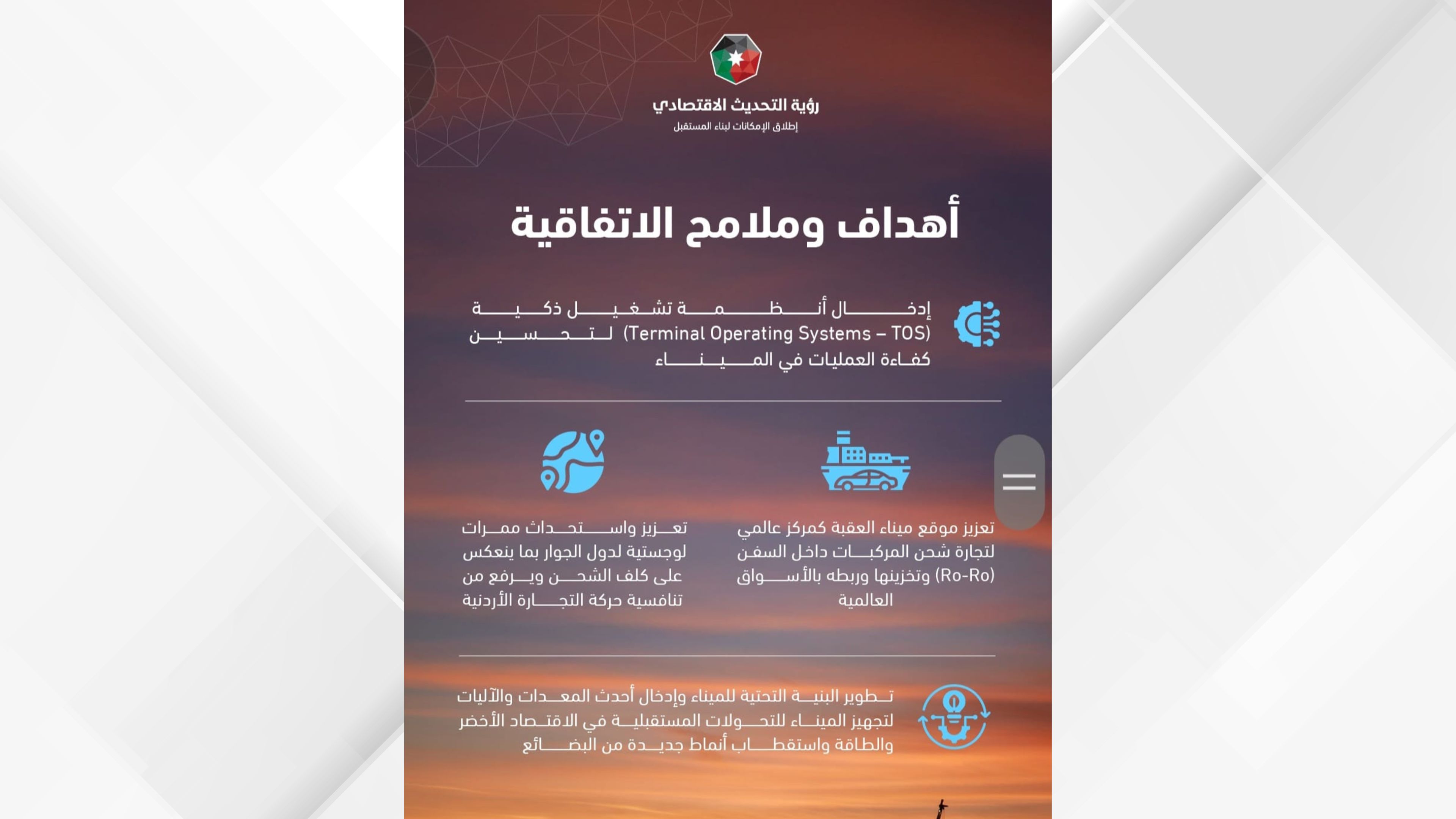 Aqaba Corporation, Abu Dhabi Ports Sign JD130M Port Deal