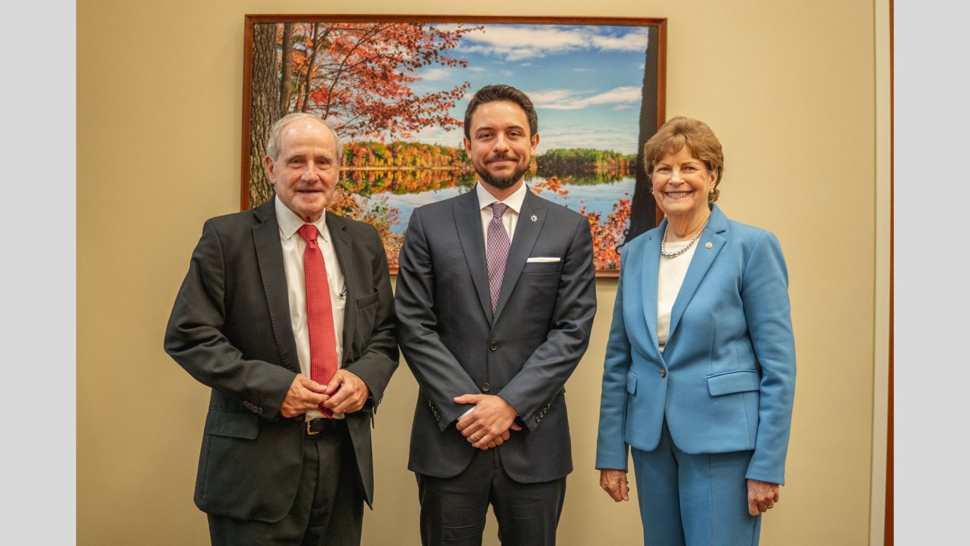 ولي العهد يعقد لقاءات مع أعضاء من الكونغرس الأمريكي في واشنطن