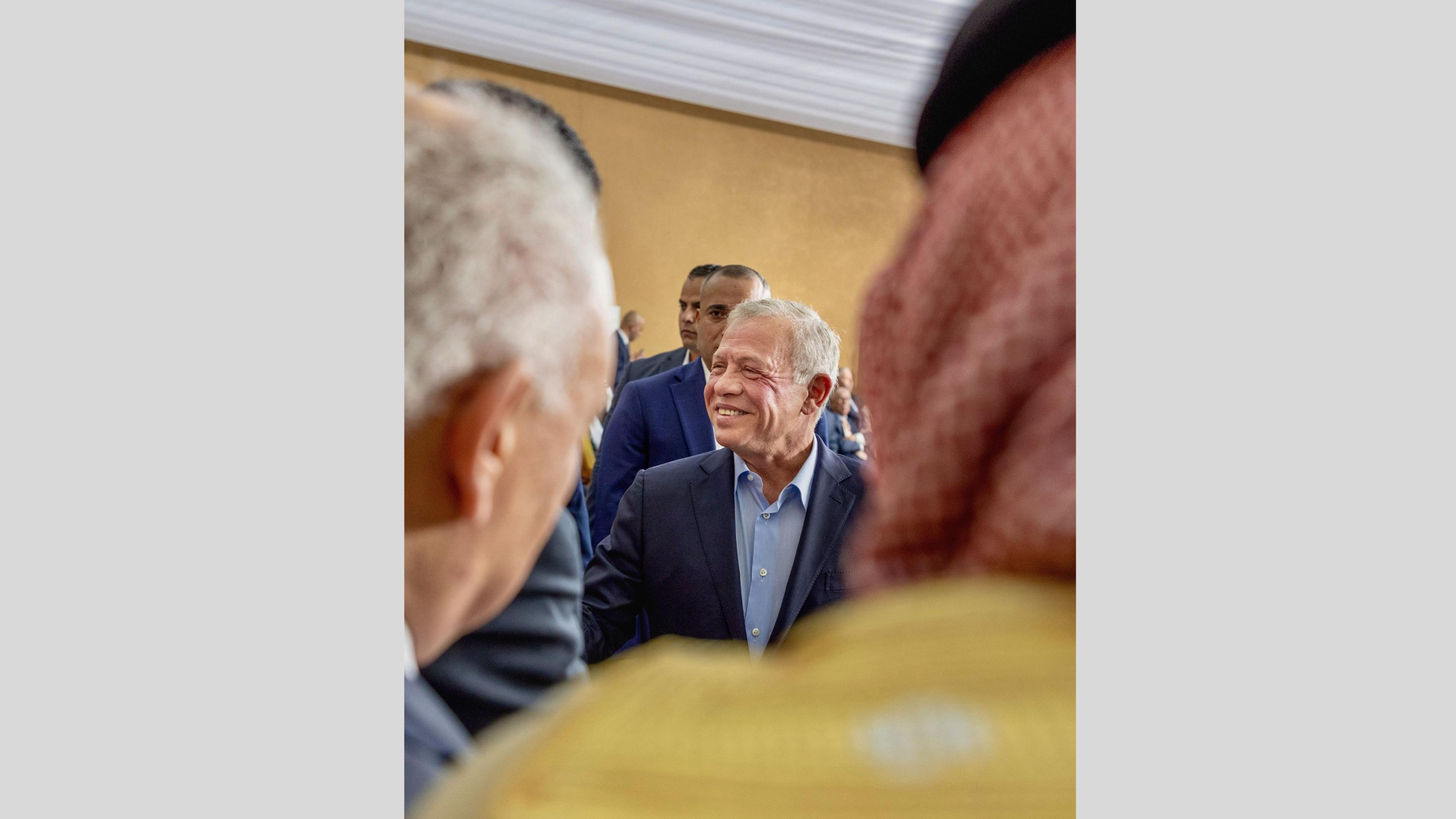 King meets with community leaders, key figures in Karak