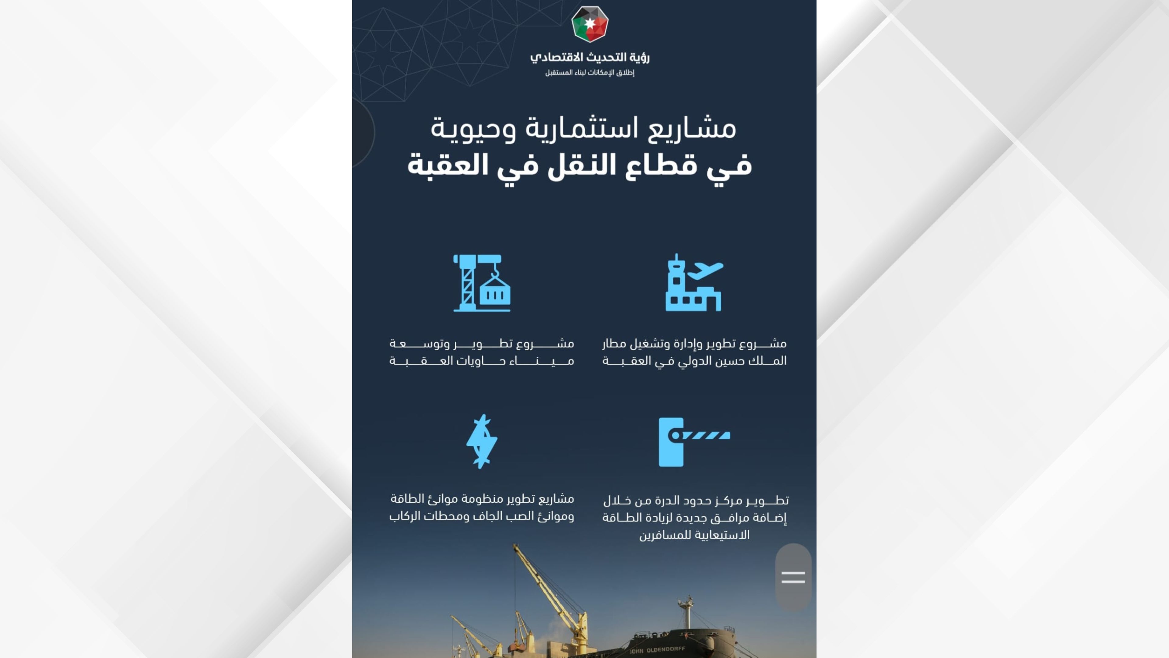 Aqaba Corporation, Abu Dhabi Ports Sign JD130M Port Deal
