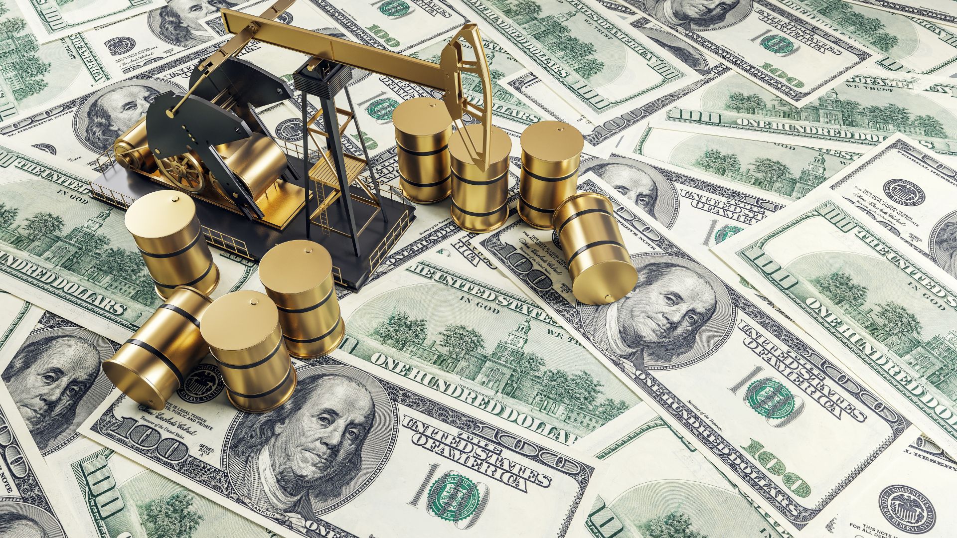 ارتفاع أسعار الذهب والنفط عالميا مع انخفاض مؤشر الدولار