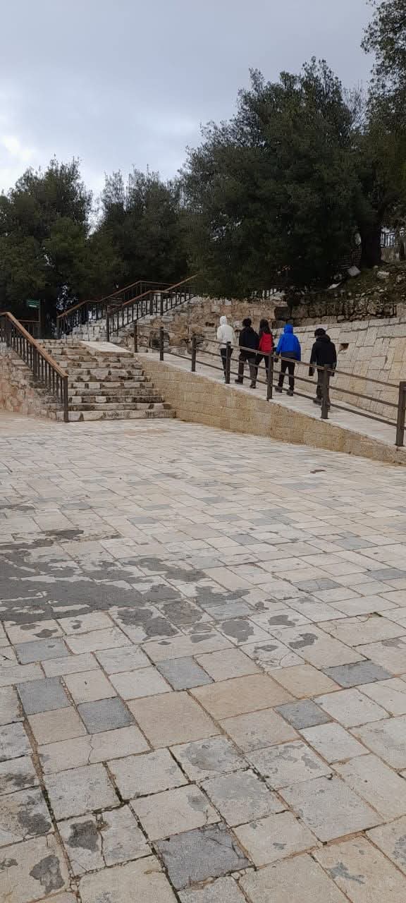  عجلون تشهد إقبالاً سياحيًا رغم برودة الأجواء 