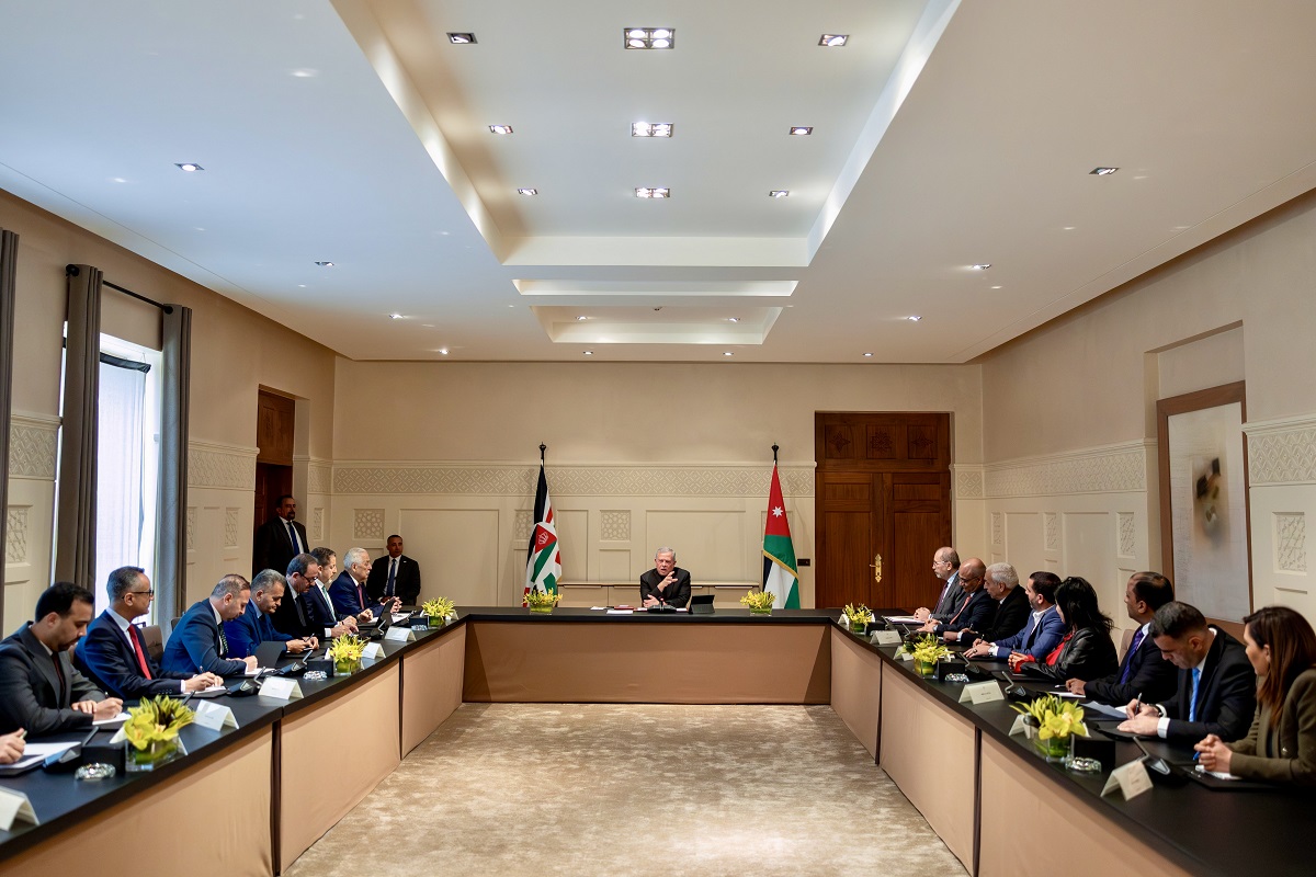  الملك يلتقي أعضاء مجلس نقابة الصحفيين الأردنيين