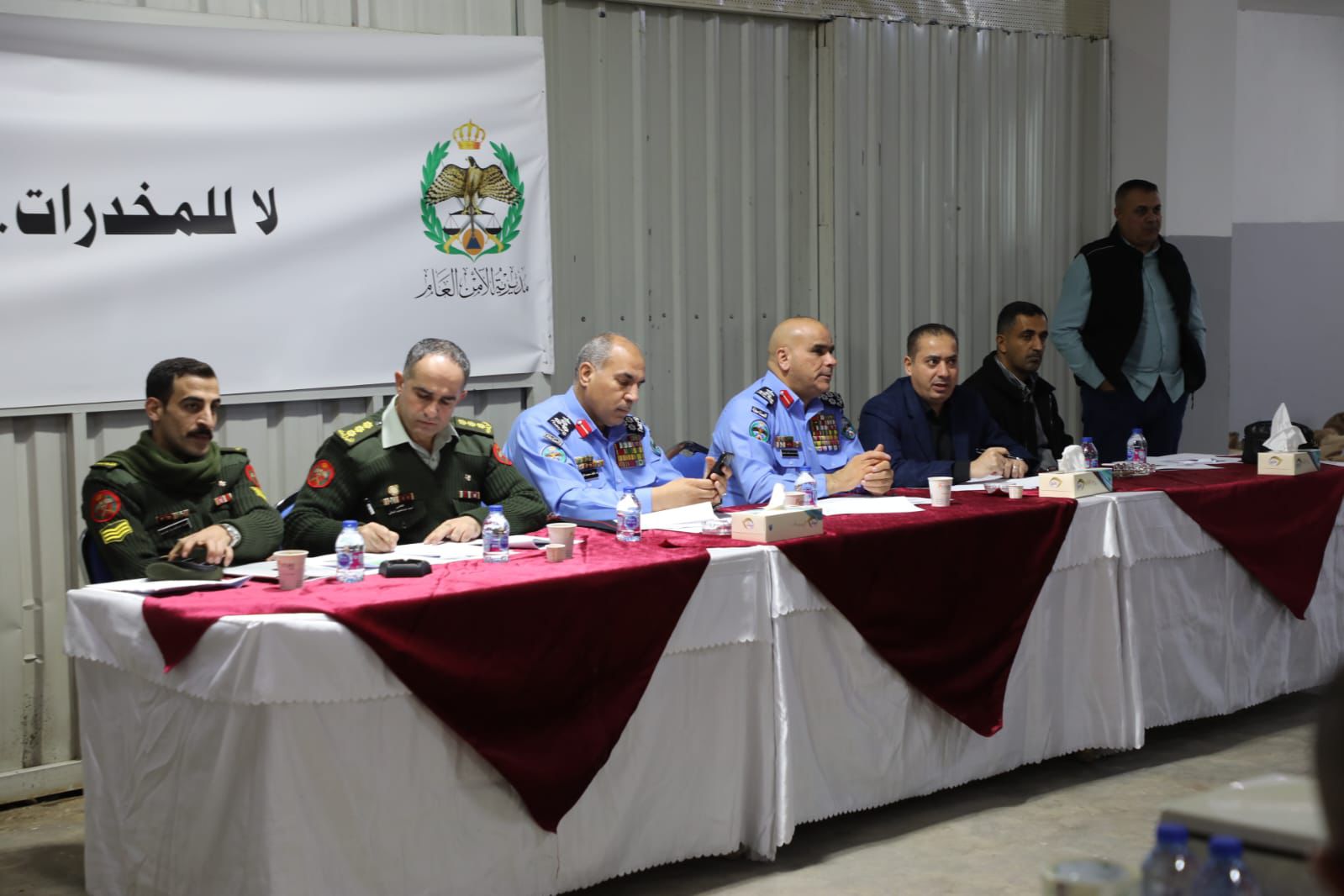  الأمن العام يتلف كميات كبيرة من المواد المخدرة ضبطت في 148 قضية