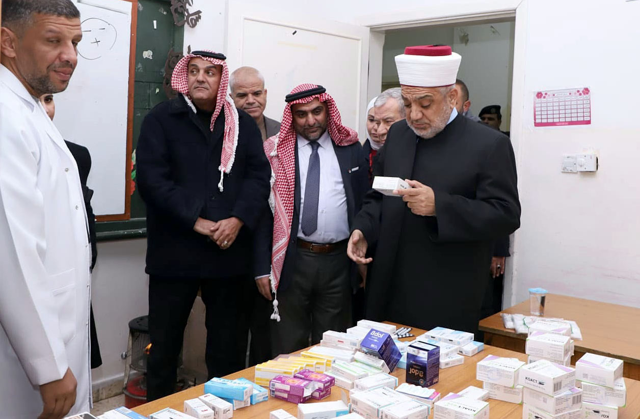  مستشفى المقاصد يعالج 453 مريضاً في يوم طبي مجاني بلواء ذيبان