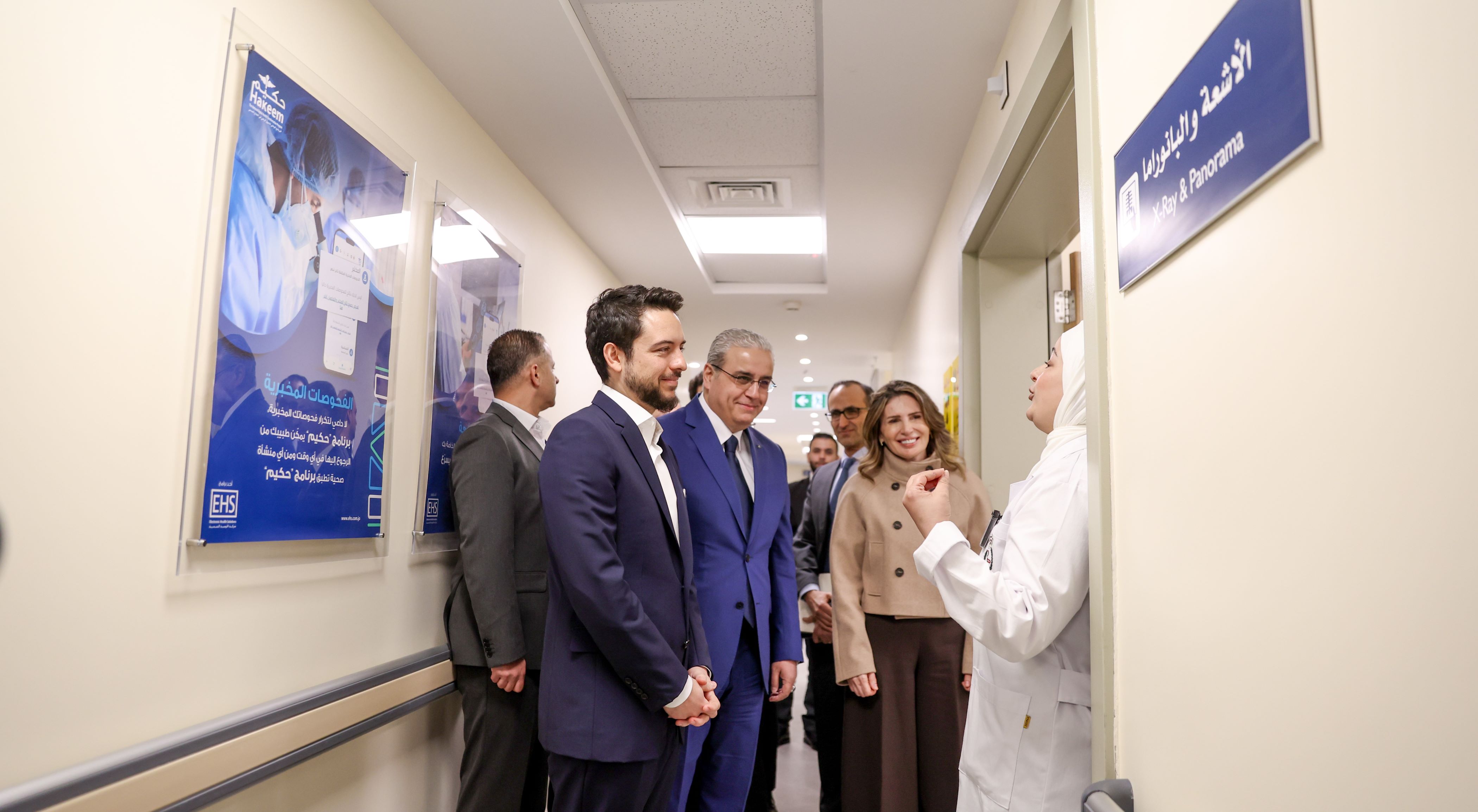  ولي العهد يفتتح مشروع إعادة تأهيل وتطوير مركز صحي جرش الشامل