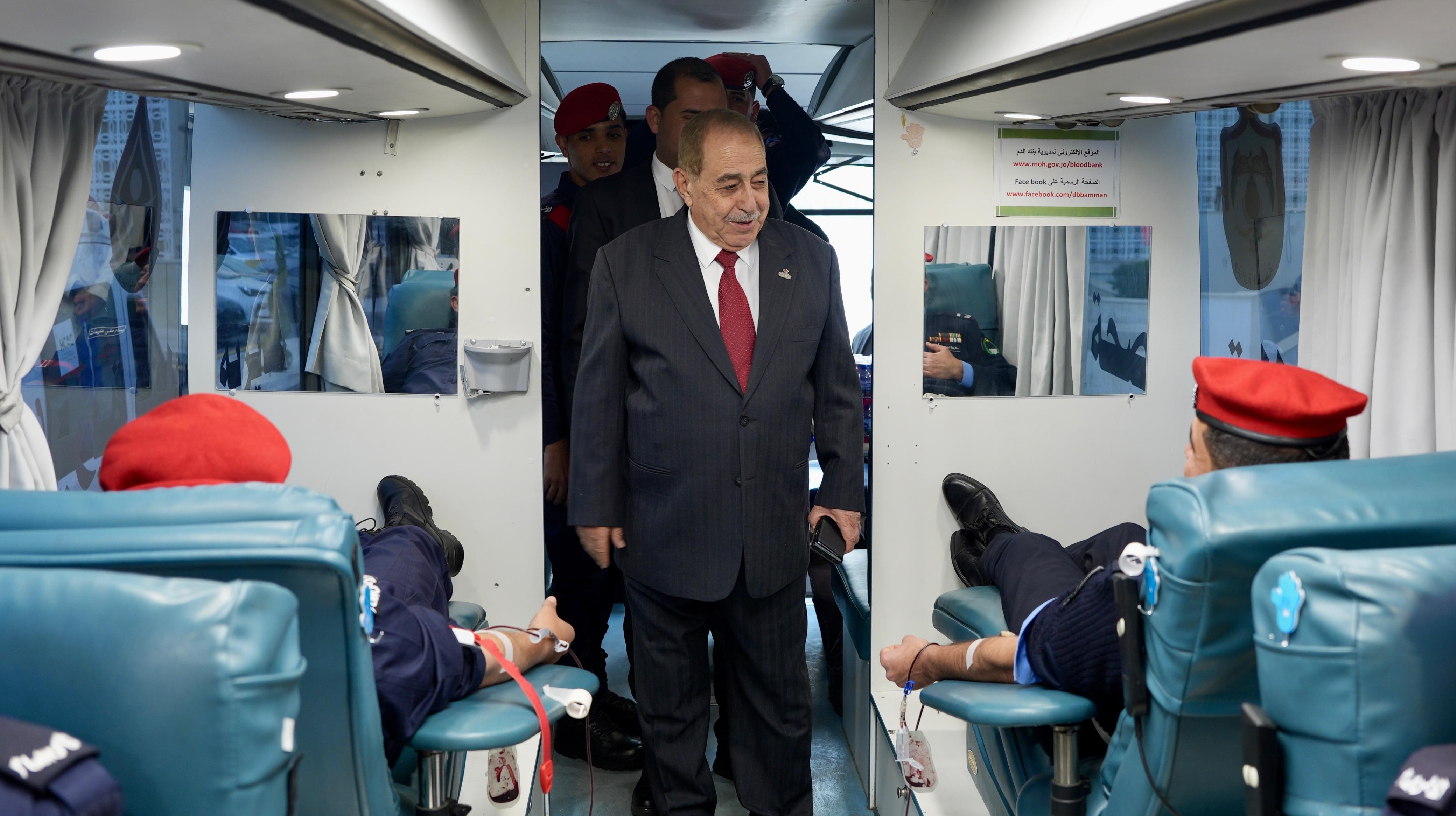  الأمانة العامة لمجلس الأعيان تنظم حملة تبرع بالدم 