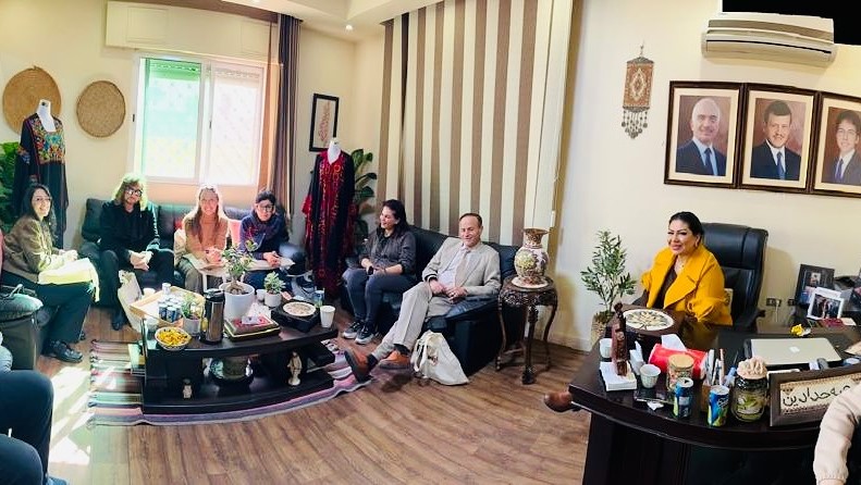  وفد إيطالي يزور مؤسسة المساواة للتدريب وحقوق الإنسان في مادبا