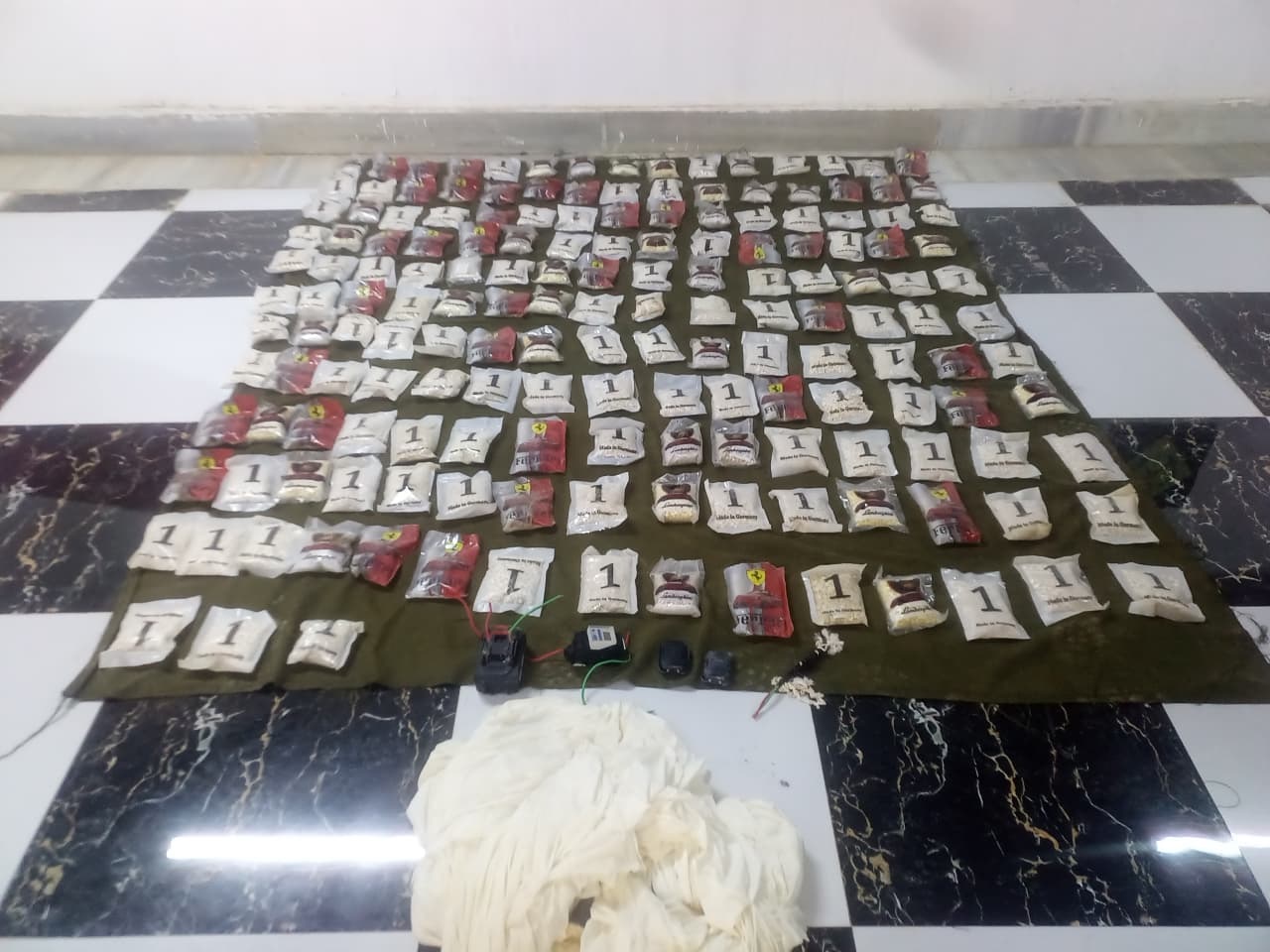  المنطقة العسكرية الشرقية تحبط محاولتي تهريب كمية كبيرة من المواد المخدرة 