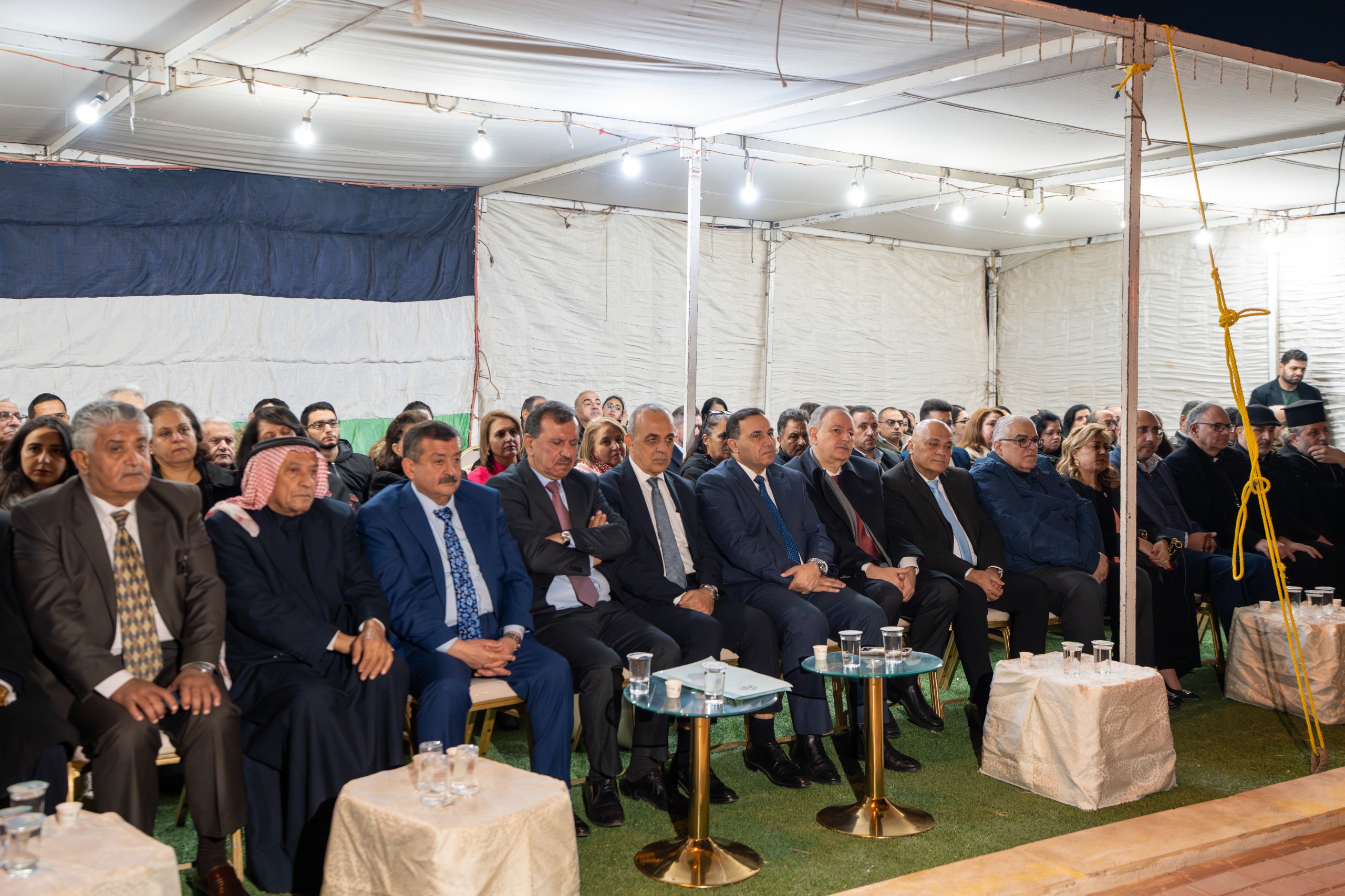  إضاءة شجرة عيد الميلاد في محافظة الزرقاء