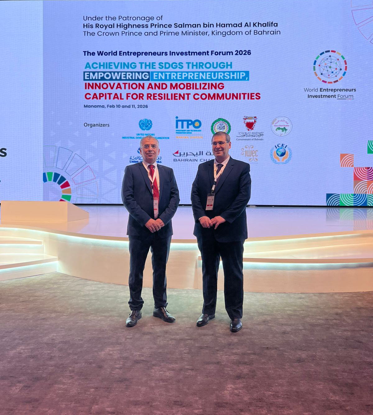  تجارة الأردن تشارك بمنتدى رواد الأعمال العالمي بالبحرين