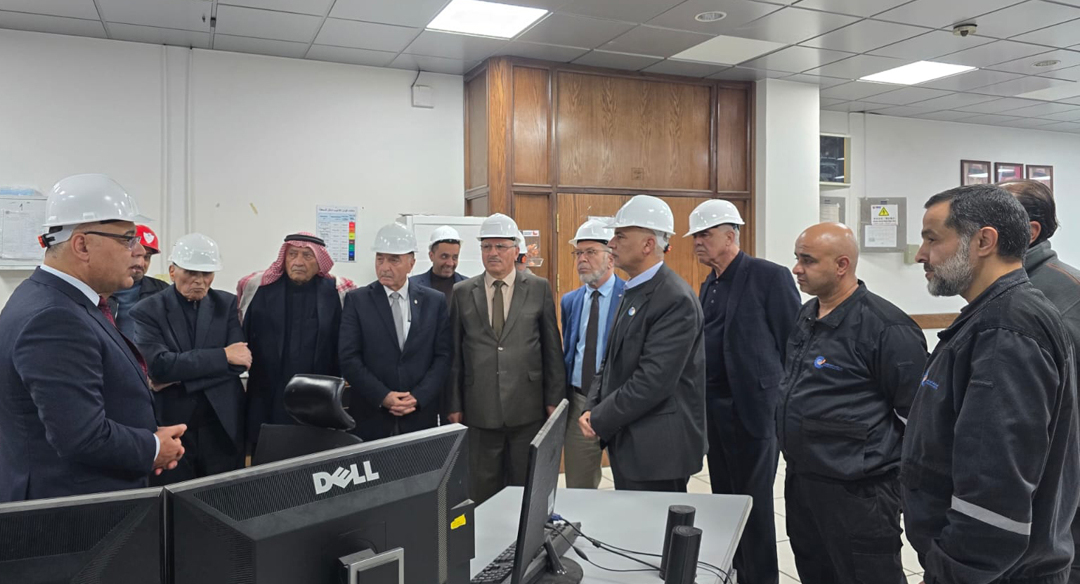  "طاقة الأعيان" تزور شركة السمرا لتوليد الكهرباء 