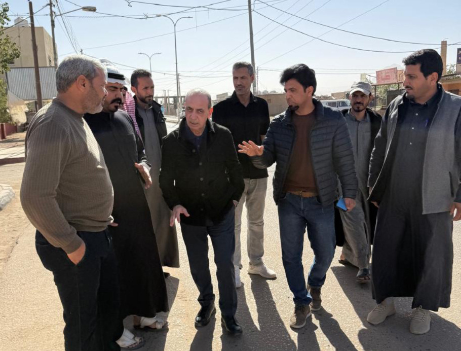 وزير الإدارة المحلية يتفقد بلدية حوض الديسة 