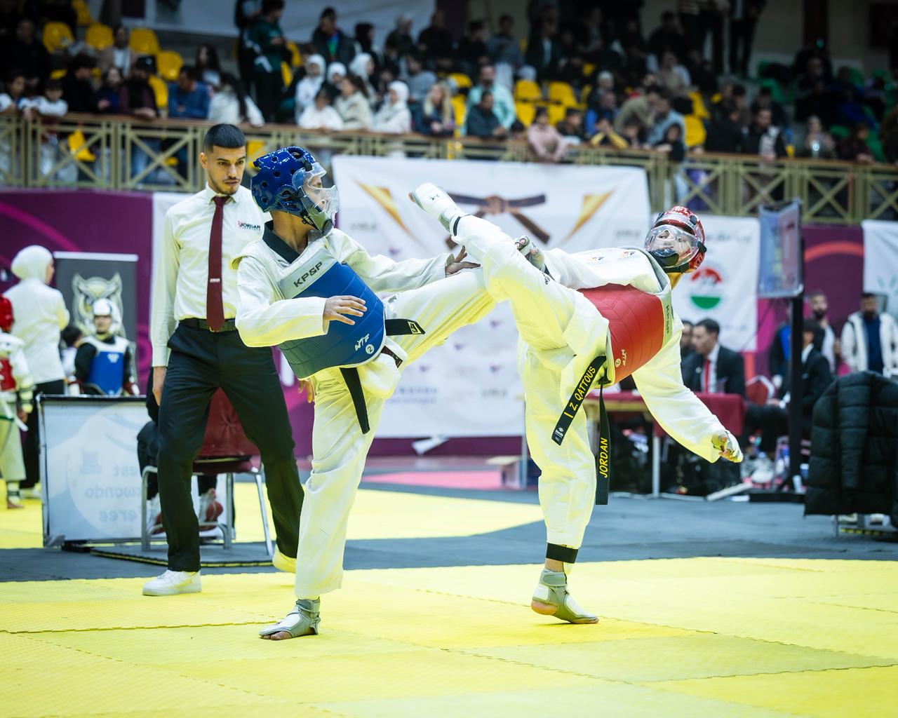  وزير الشباب يرعى اختتام فعاليات بطولة الحزام الذهبي للتايكواندو