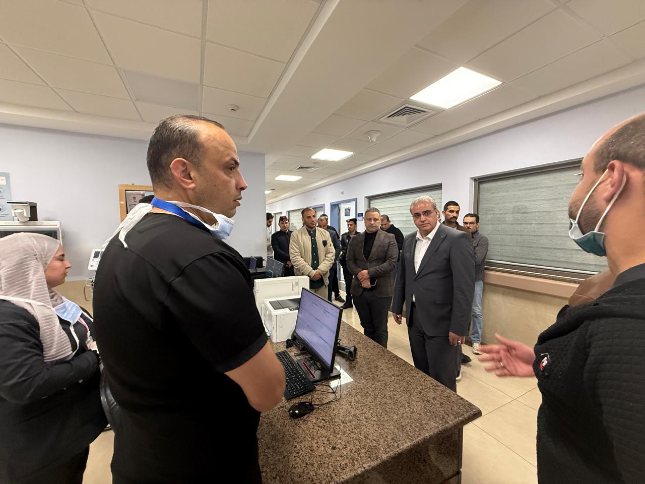  وزير الصحة يتفقد عدداً من المراكز الصحية في الطفيلة والكرك