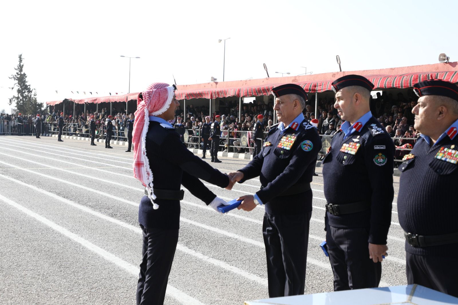  اللواء المعايطة يرعى تخريج دفعة جديدة من كتائب الشرطة المستجدين